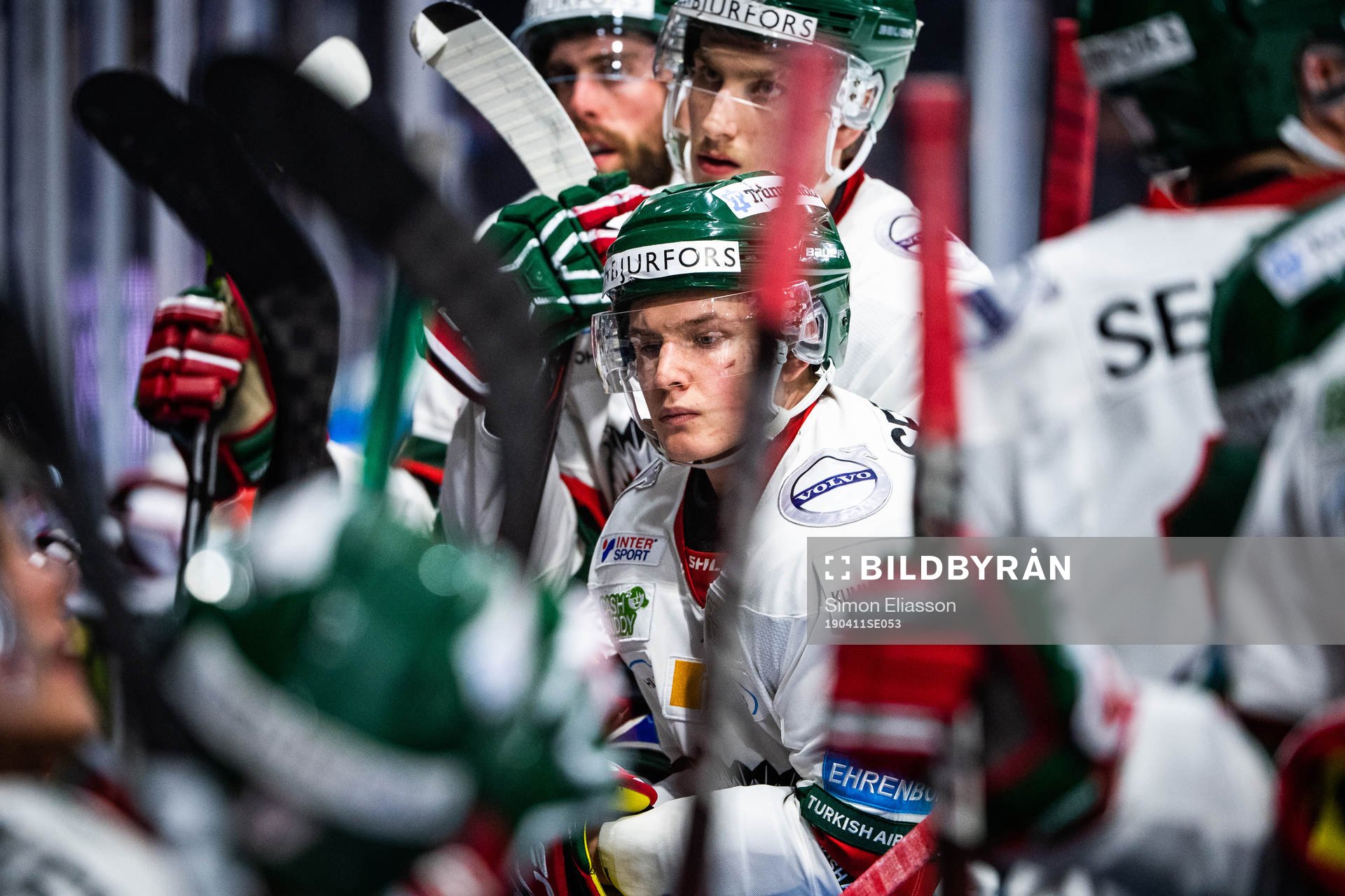 Frölundas spelare deppar