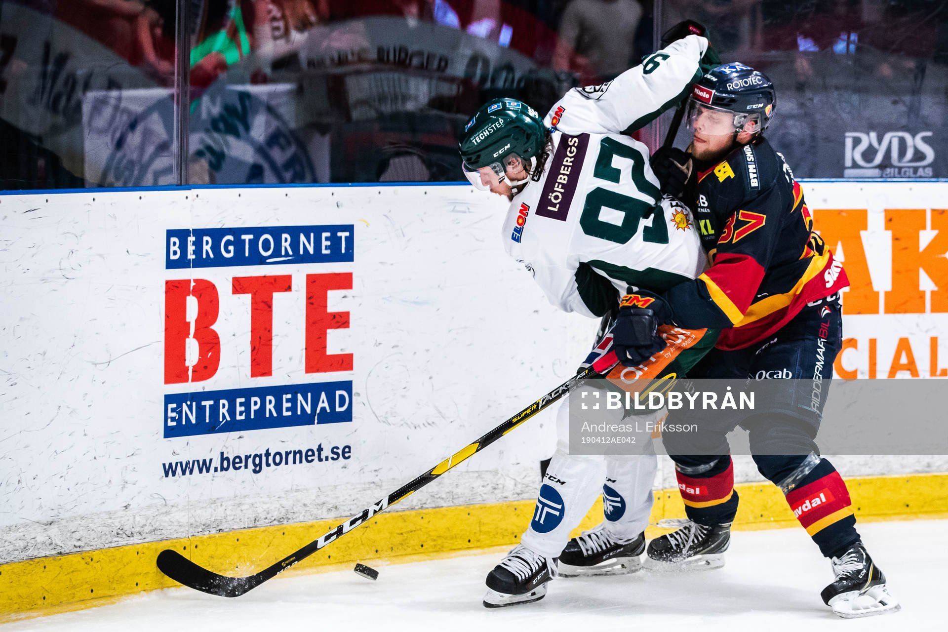 Färjestads Jesper Olofsson och Djurgårdens Jesper