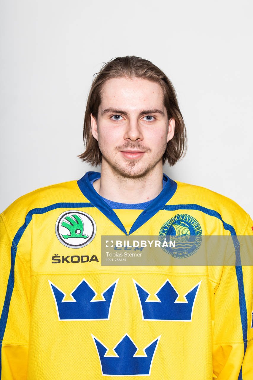 Albin Grewe i U18-landslaget