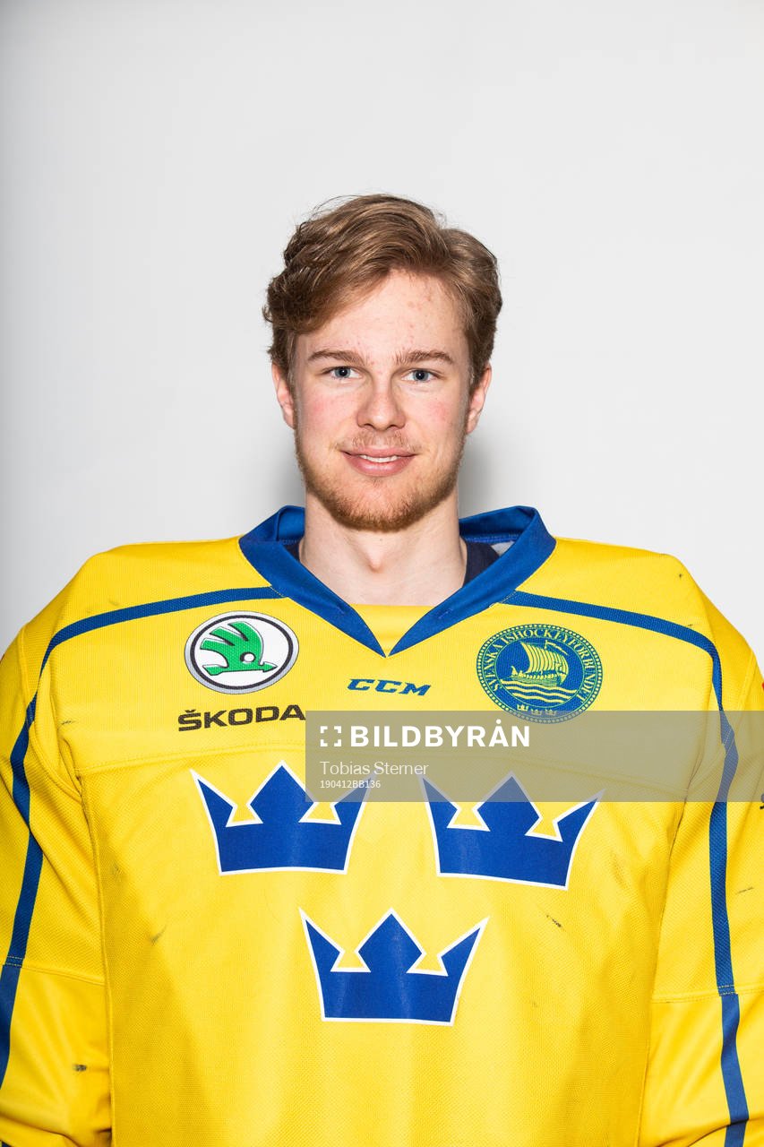 målvakt Hugo Alnefelt i U18-landslaget