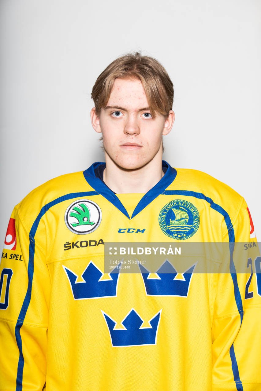 Oscar Bjerselius i U18-landslaget