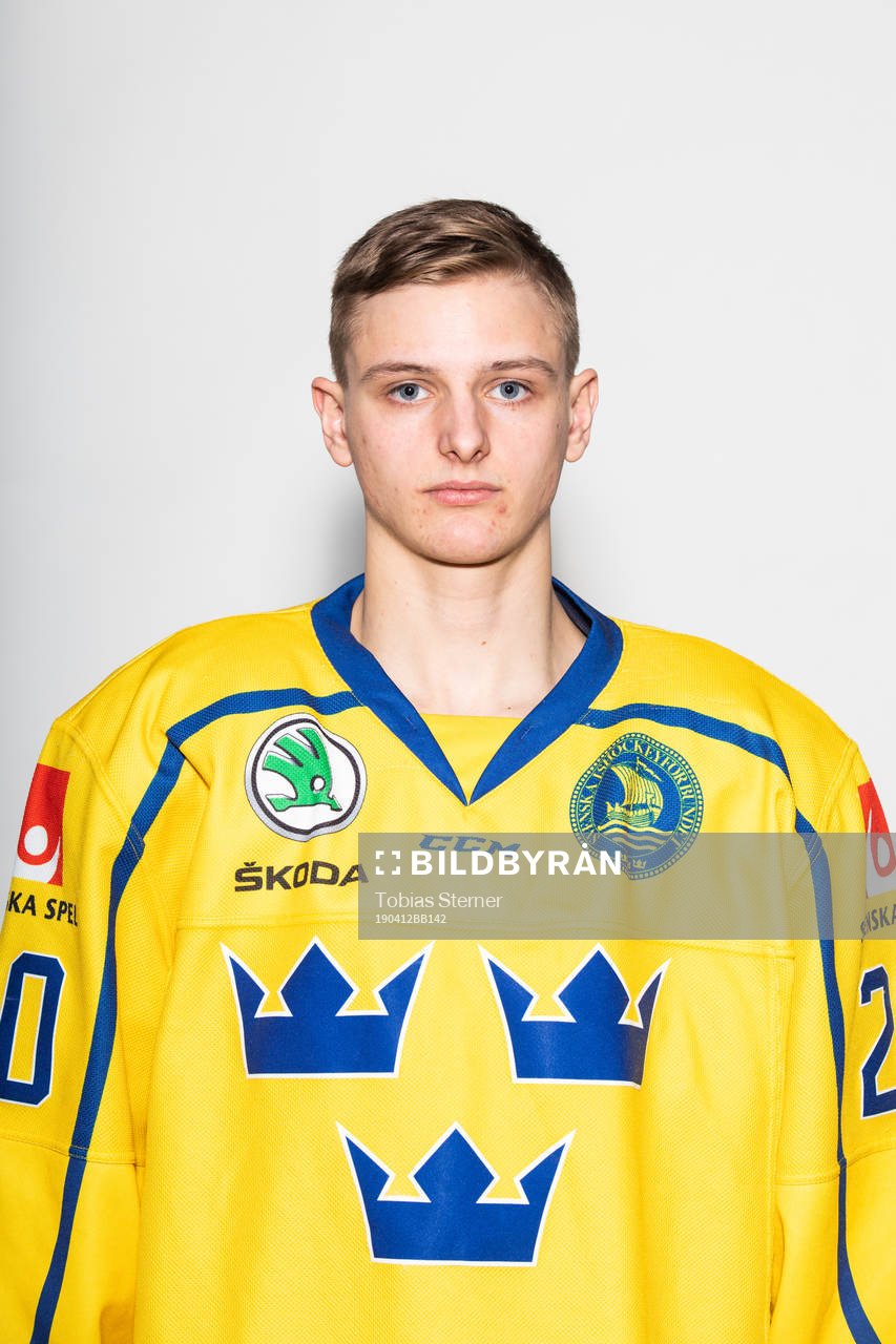 Ludvig Hedström i U18-landslaget