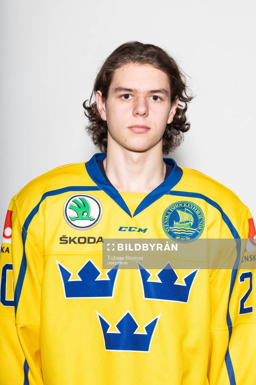 Albert Johansson i U18-landslaget
