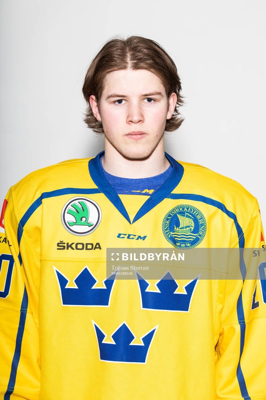 Max Wahlgren i U18-landslaget