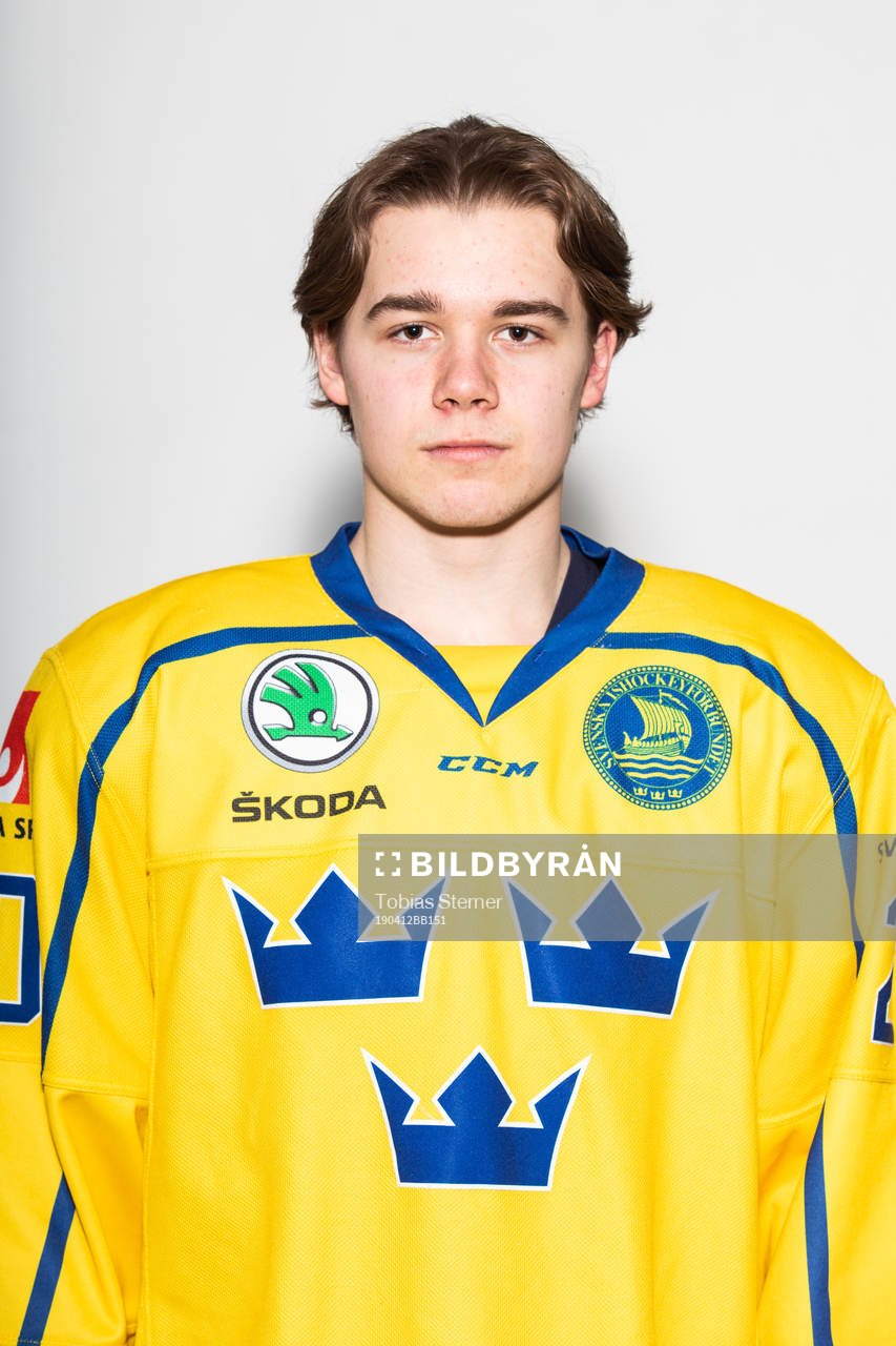 Alexander Holtz i U18-landslaget