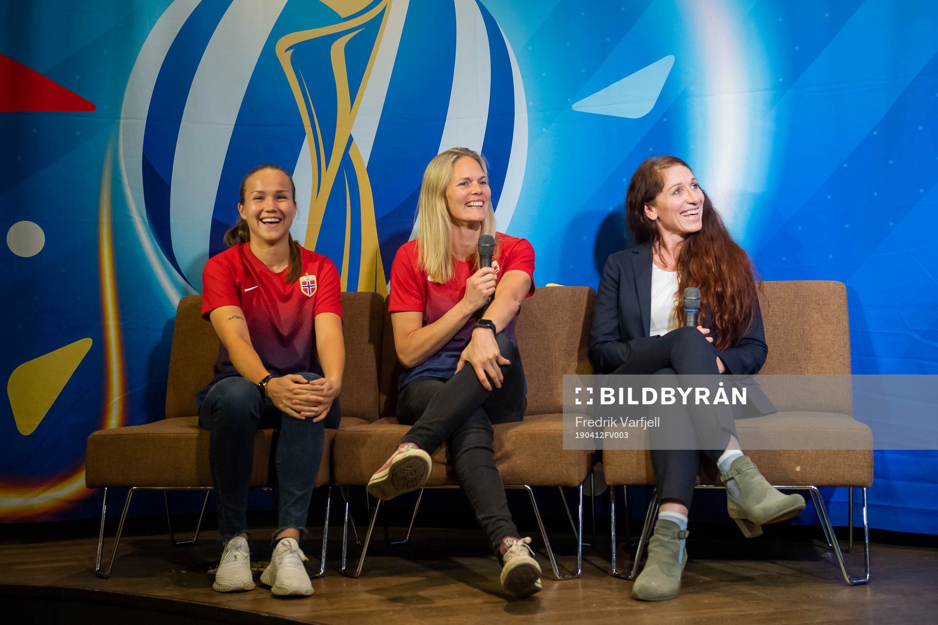 Guro Reiten, Ingrid Hjelmseth and Lise Klaveness