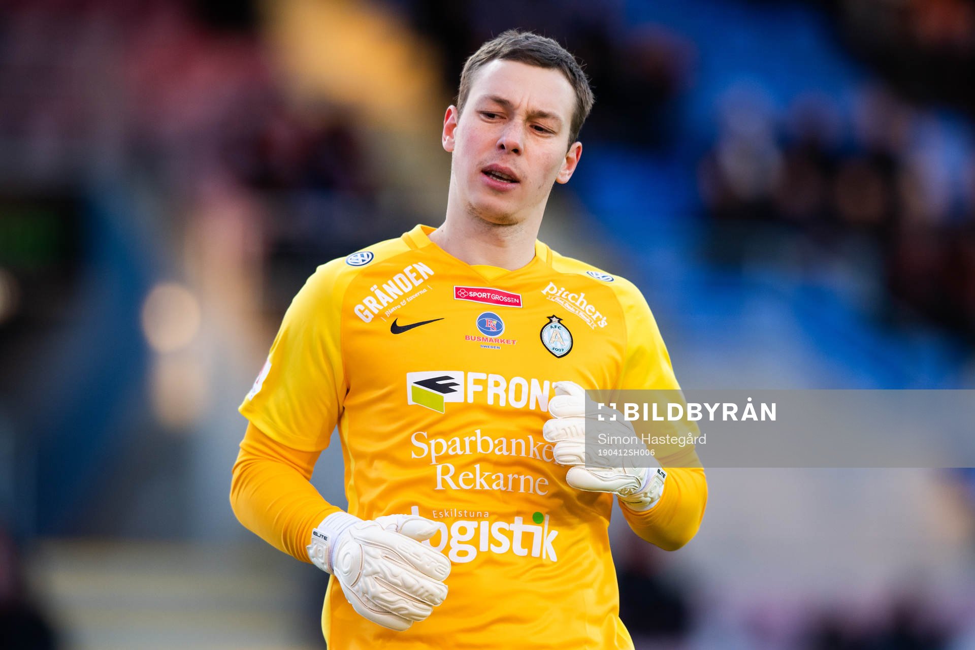 AFC Eskilstunas målvakt Ihor Levchenko