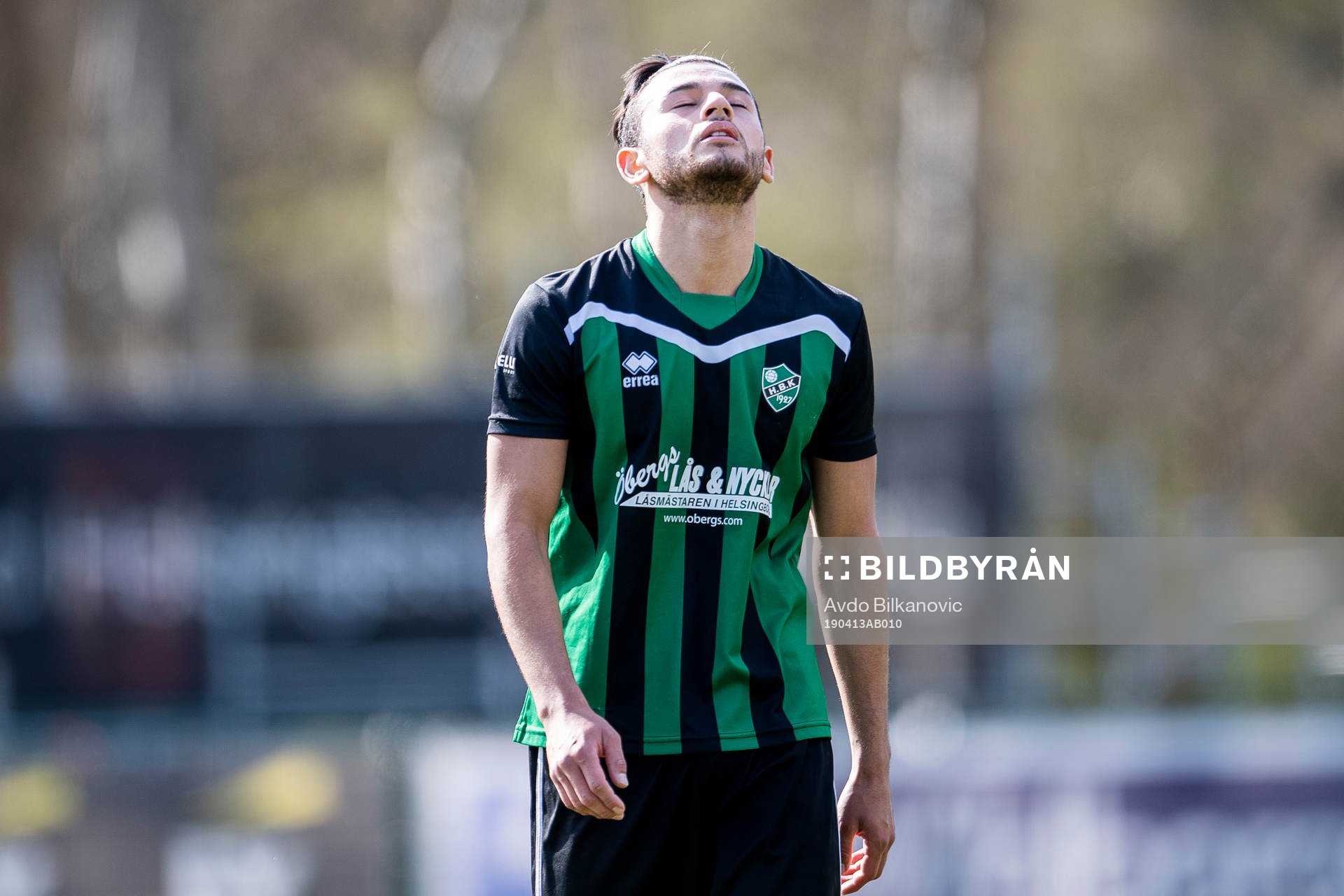 Högaborgs Stanley Batres Prado deppar