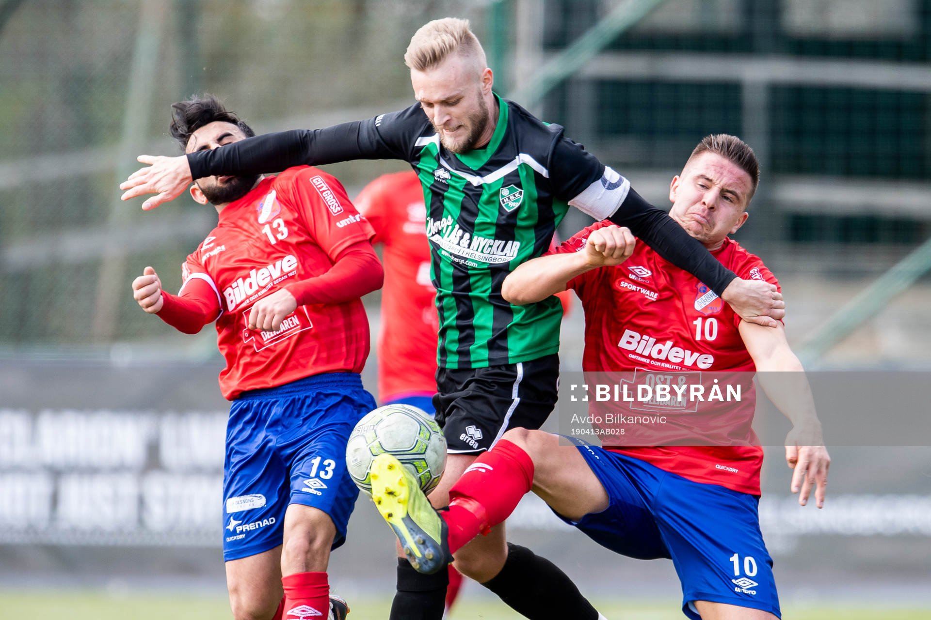 Högaborgs Hampus Agerström mot Höganäs Haydil Kret och