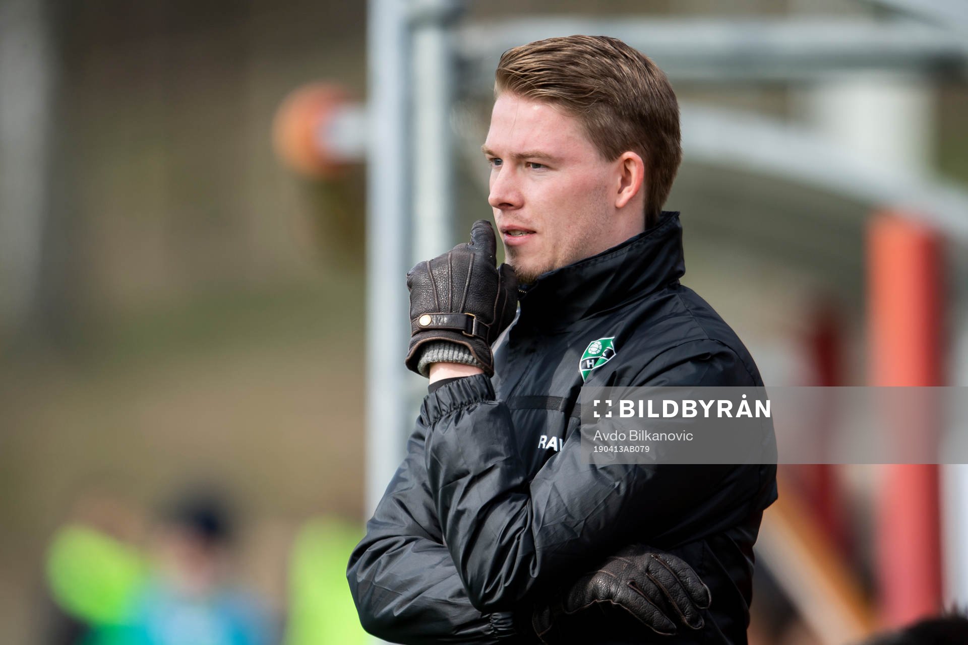 Högaborgs  tränare Kristoffer Schönbeck