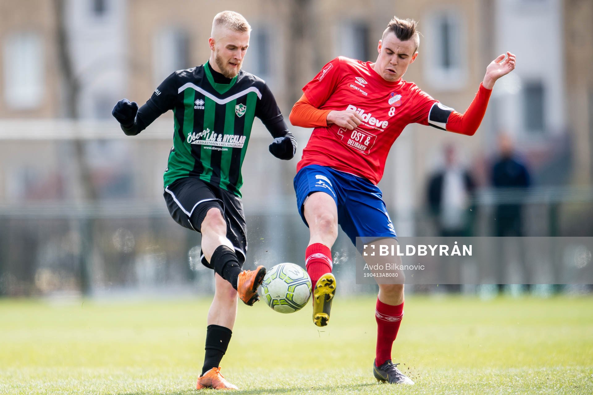 Högaborgs Måns Herrmann och Höganäs Oskar Lindblom