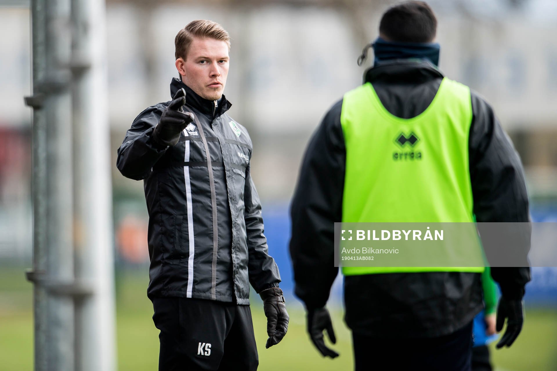 Högaborgs tränare Kristoffer Schönbeck