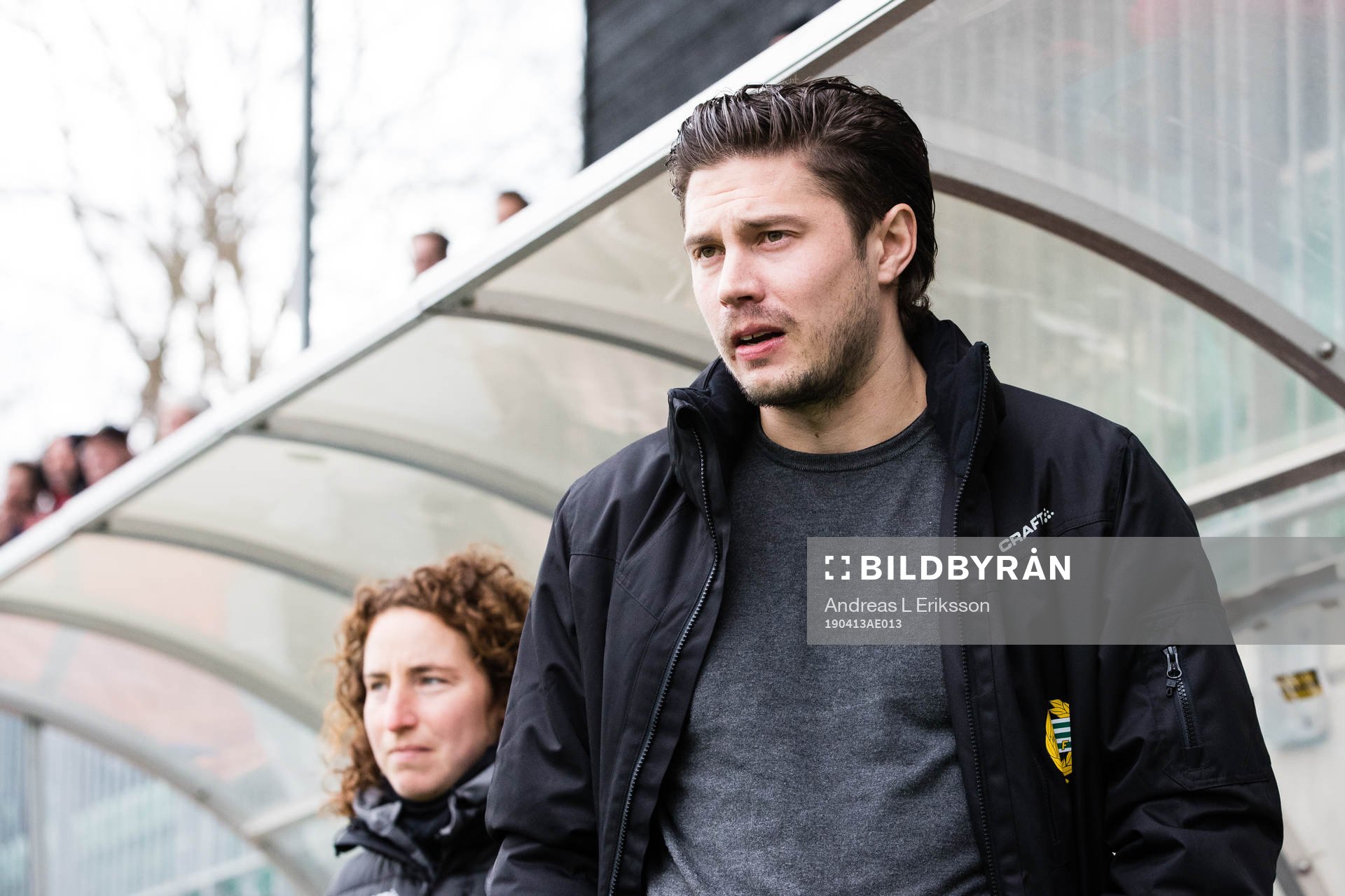 Hammarbys tränare Isak Dahlin