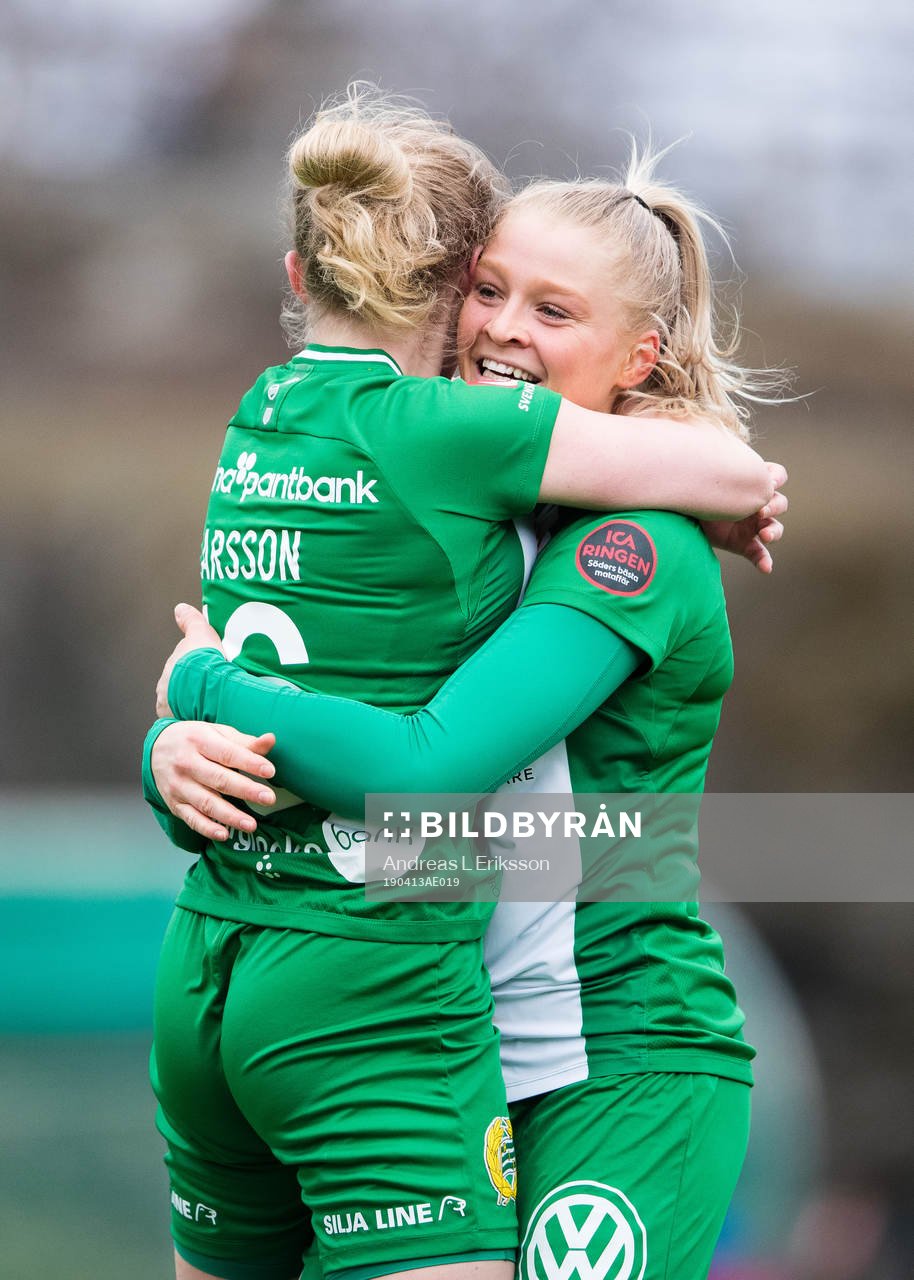 Hammarbys Emilia Larsson jublar