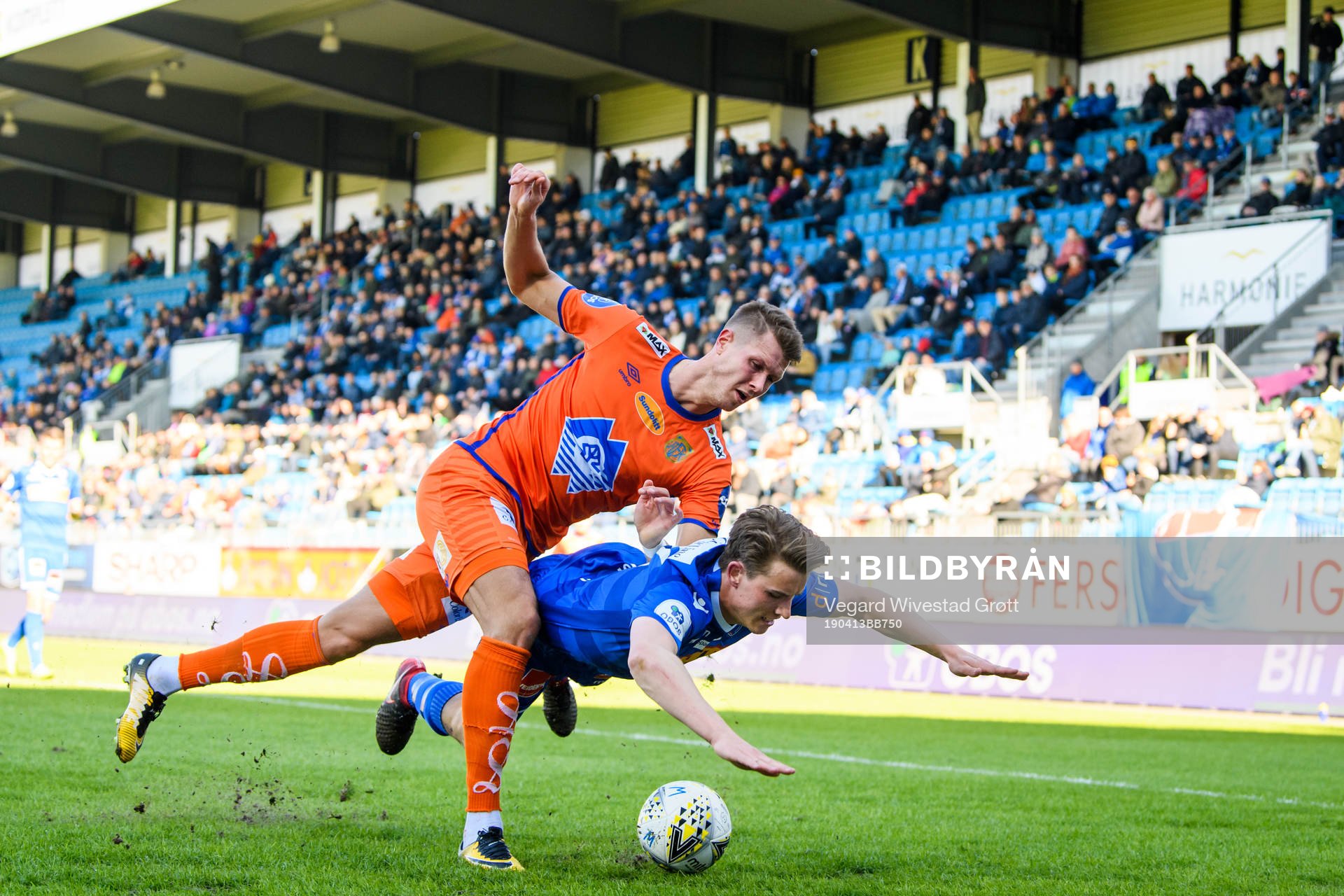 Hólmbert Fridjónsson of Aalesund and Marius Høibråten