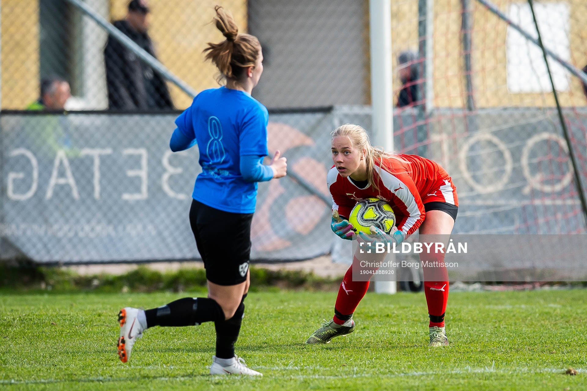 Hittarps målvakt Sofia Andersson