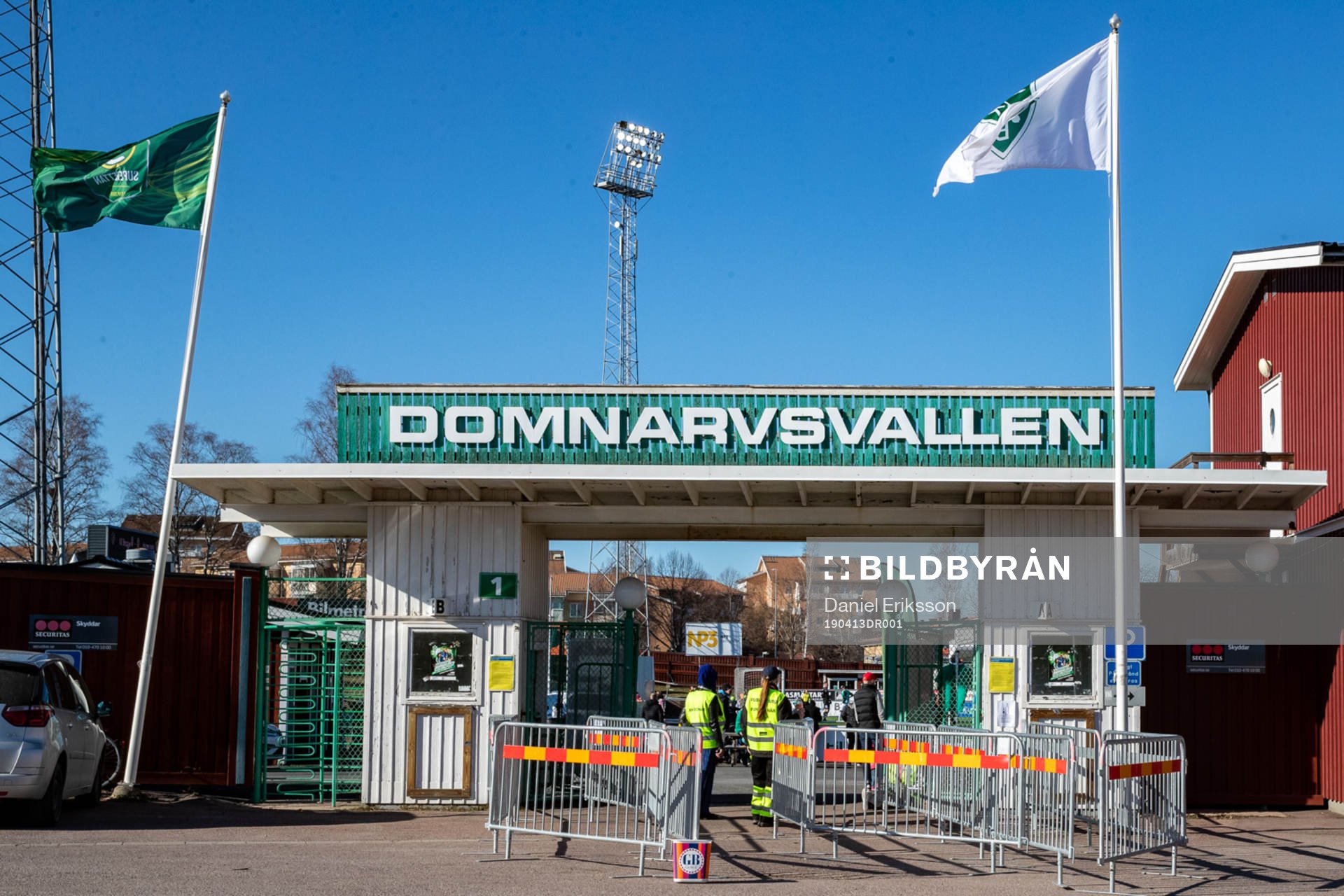 Entre till Domnanrsvallen