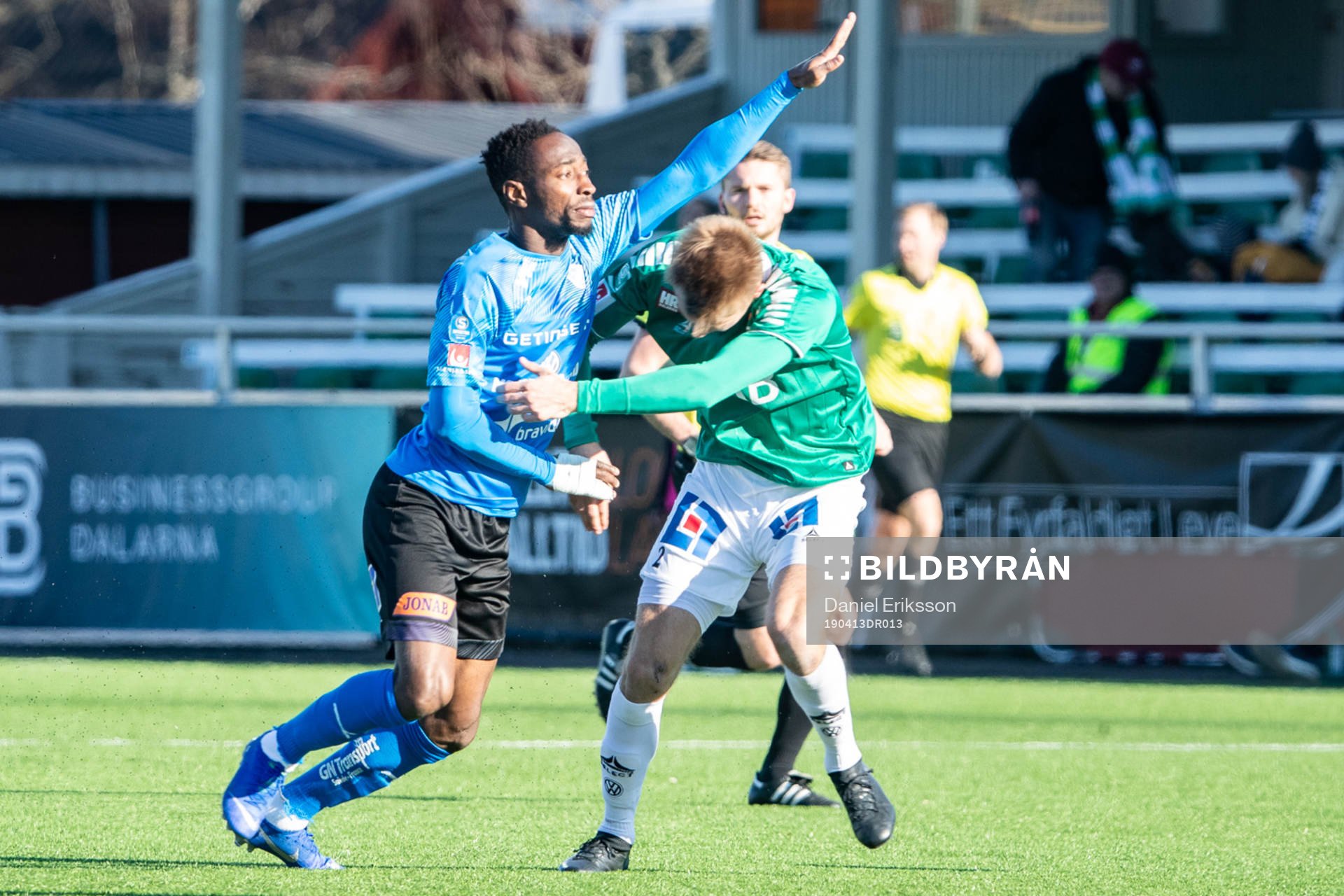 Halmstads Sadat Karim och Brages Alexander Zetterström