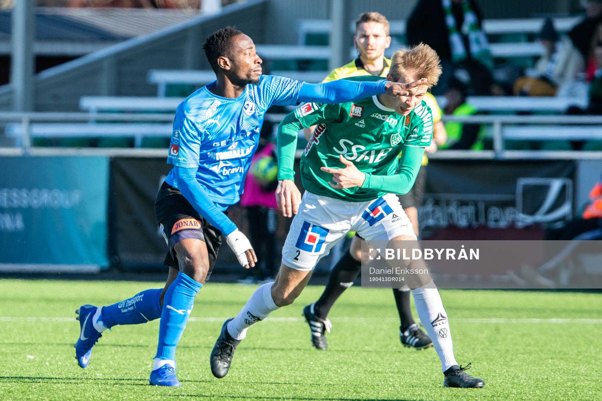 Halmstads Sadat Karim och Brages Alexander Zetterström