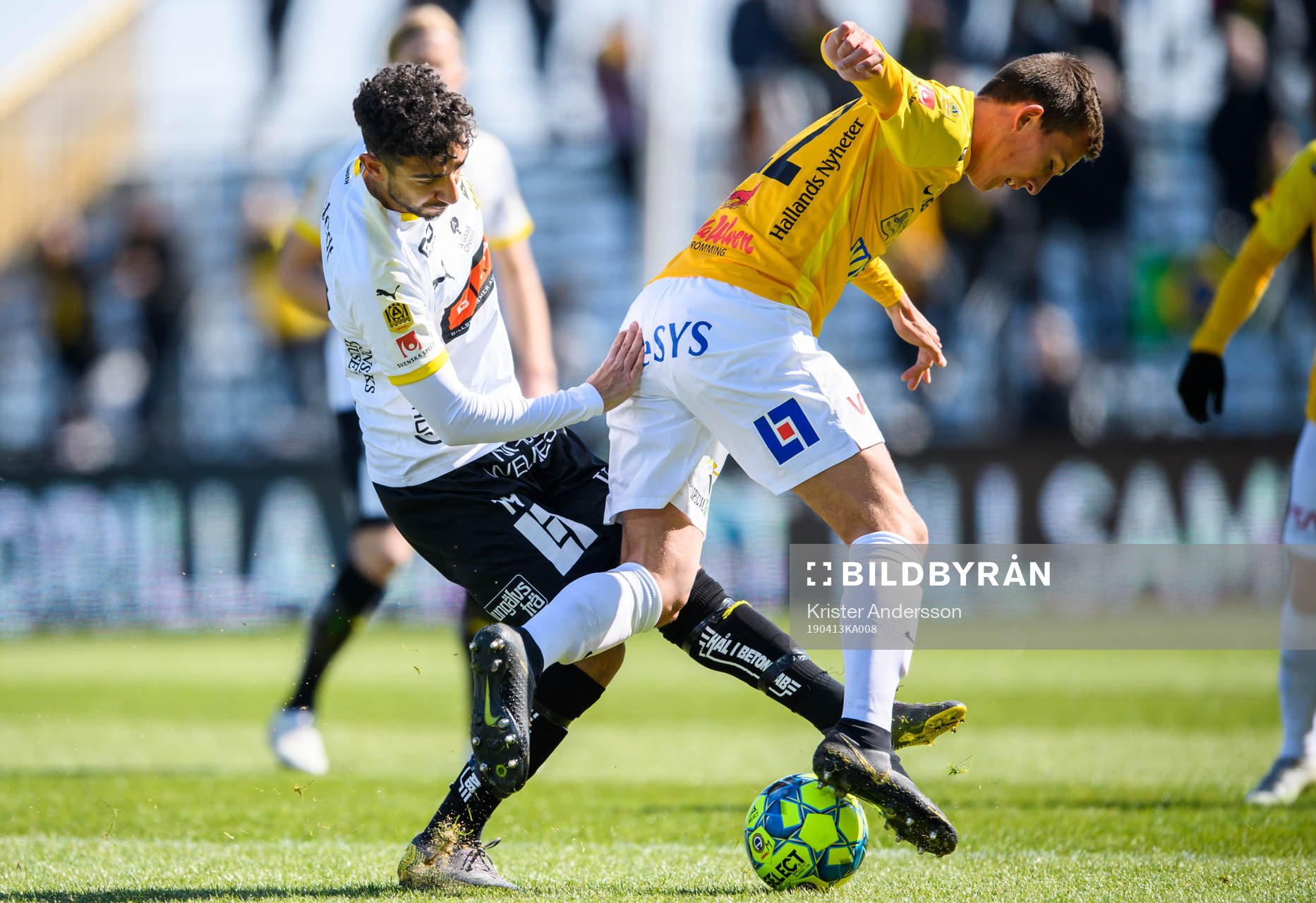 Häckens Daleho Irandust och Falkenbergs John Björkengren