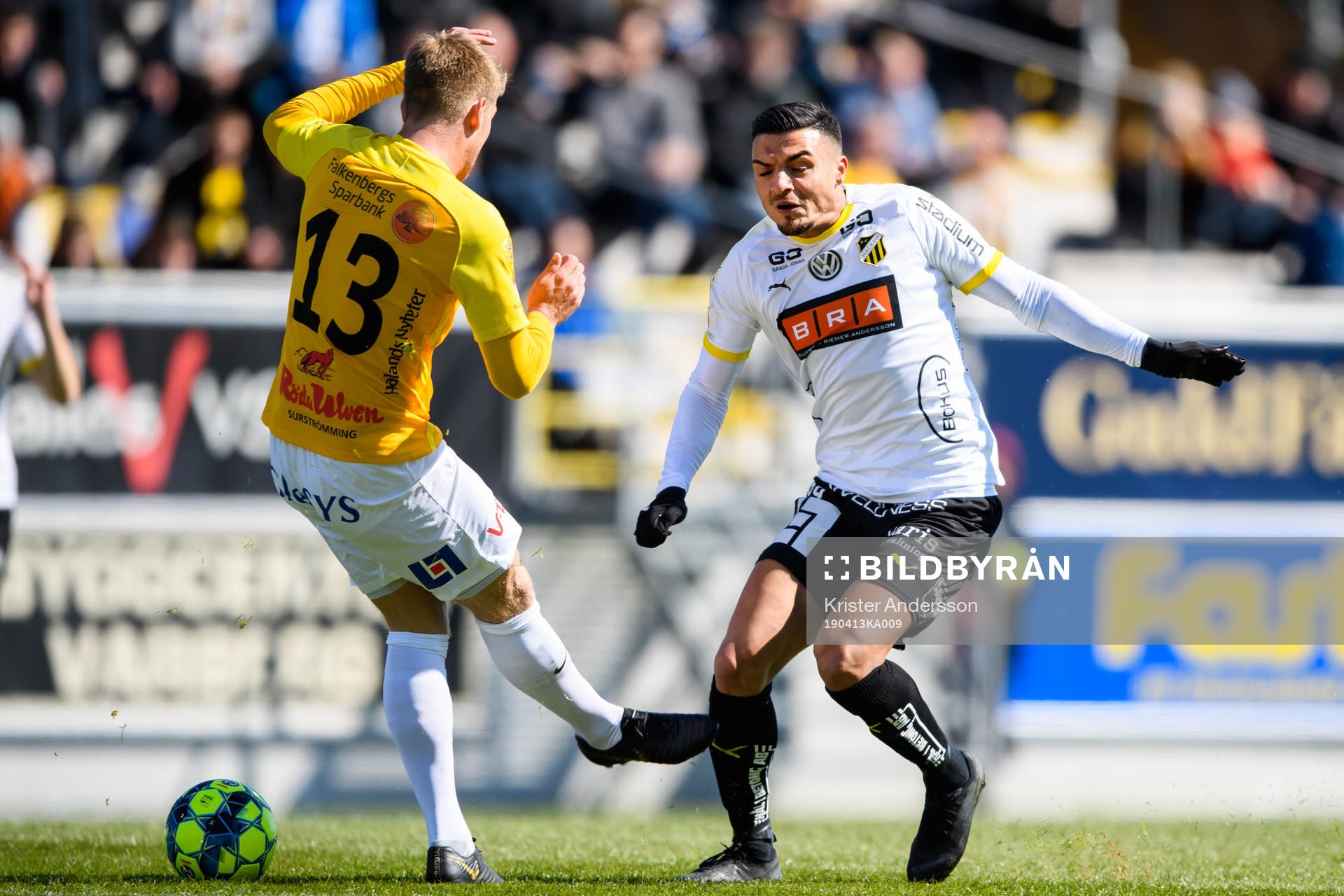 Falkenbergs Marcus Klingenberg Mathisen och Häckens Ahmed