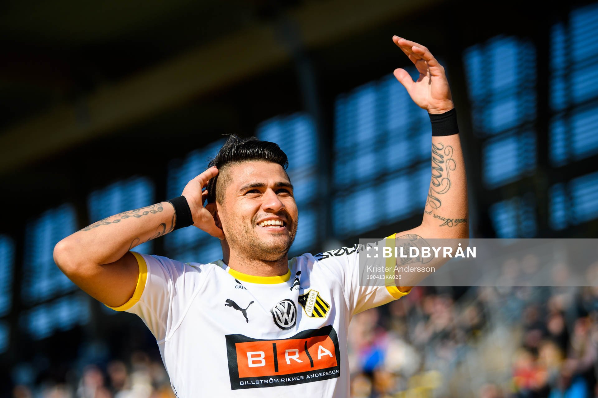 Häckens Paulinho jublar