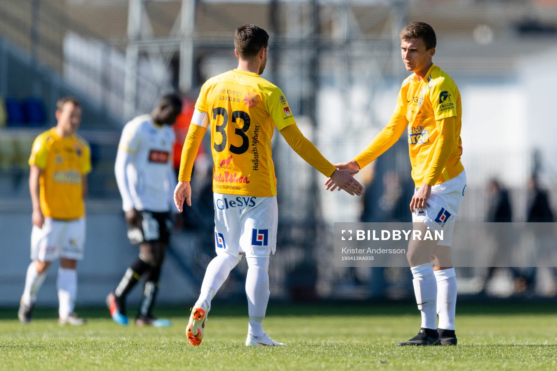 Falkenbergs Tibor Brink Joza och John Björkengren deppar