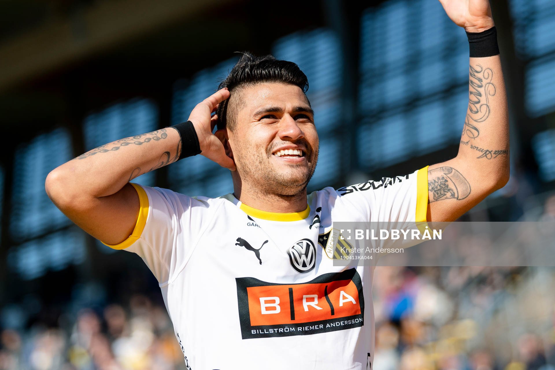 Häckens Paulinho jublar