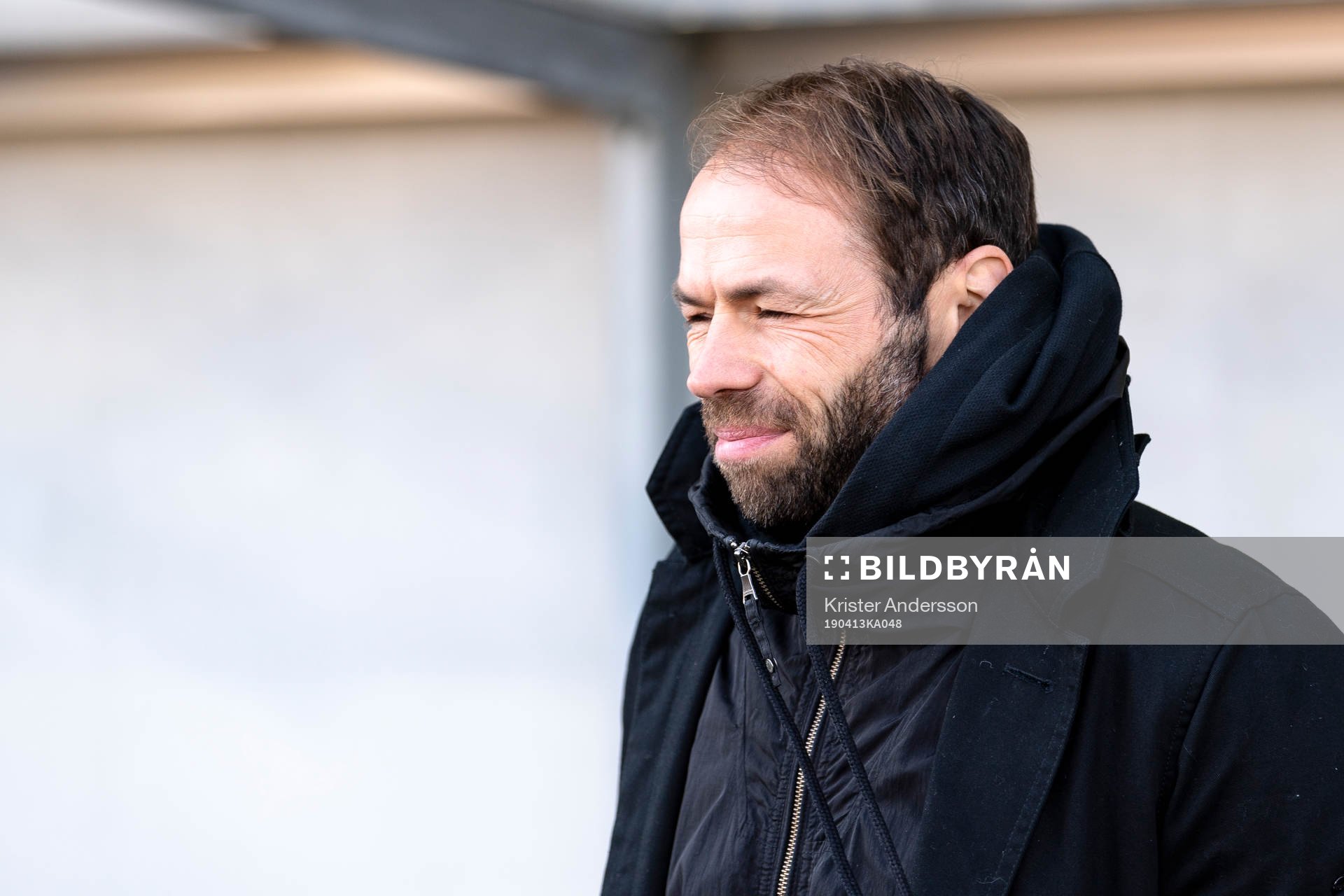 Häckens tränare Andreas Alm