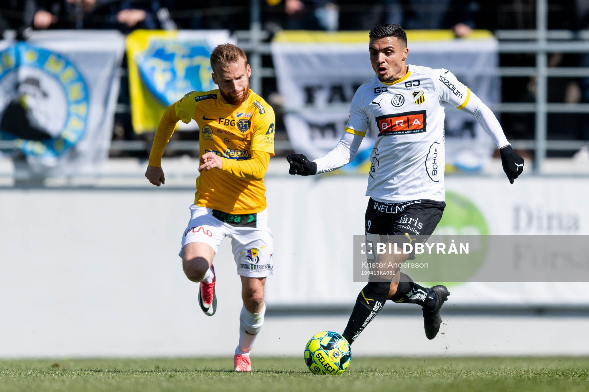Falkenbergs Tobias Englund och Häckens Ahmed Yasin