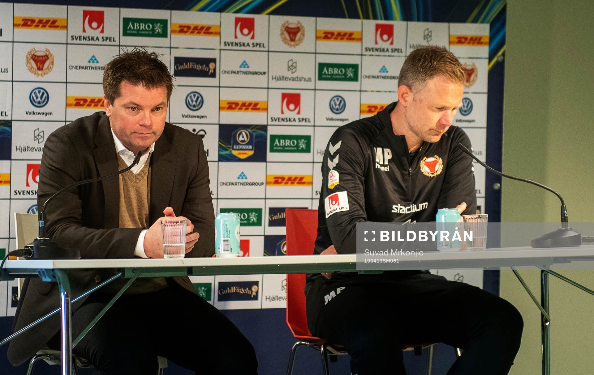 IFK Norrköpings tränare Jens Gustafsson och Kalmars