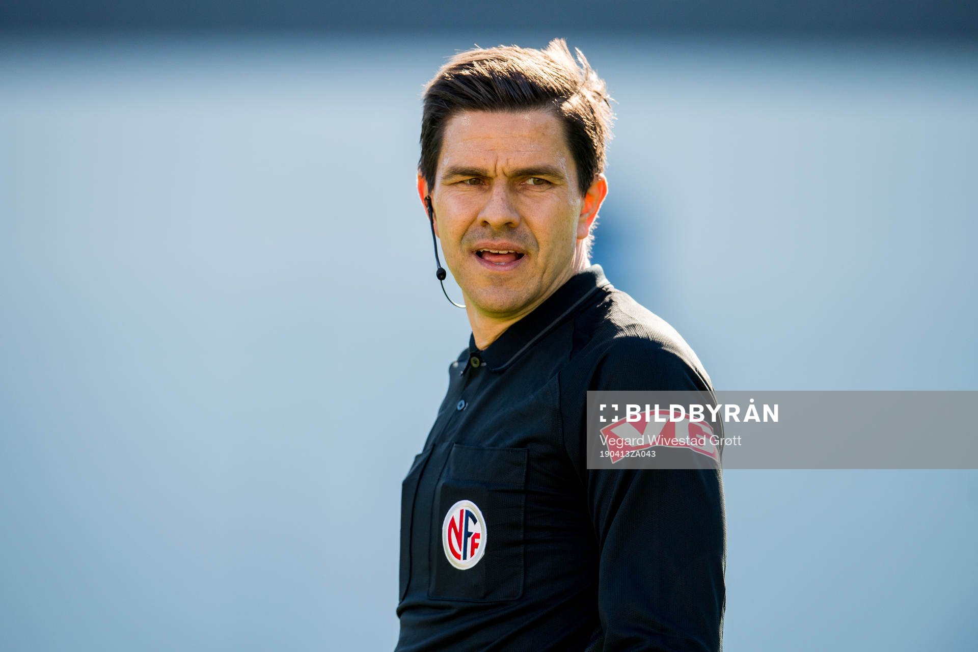 Referee Steinar Hauge