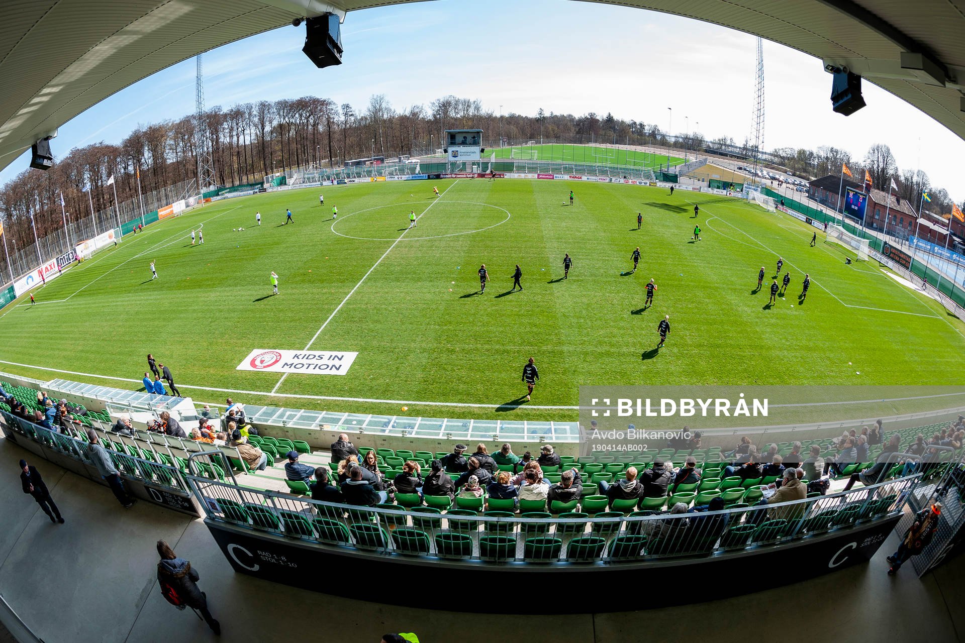 Kristianstads Fotbollsarena interiör