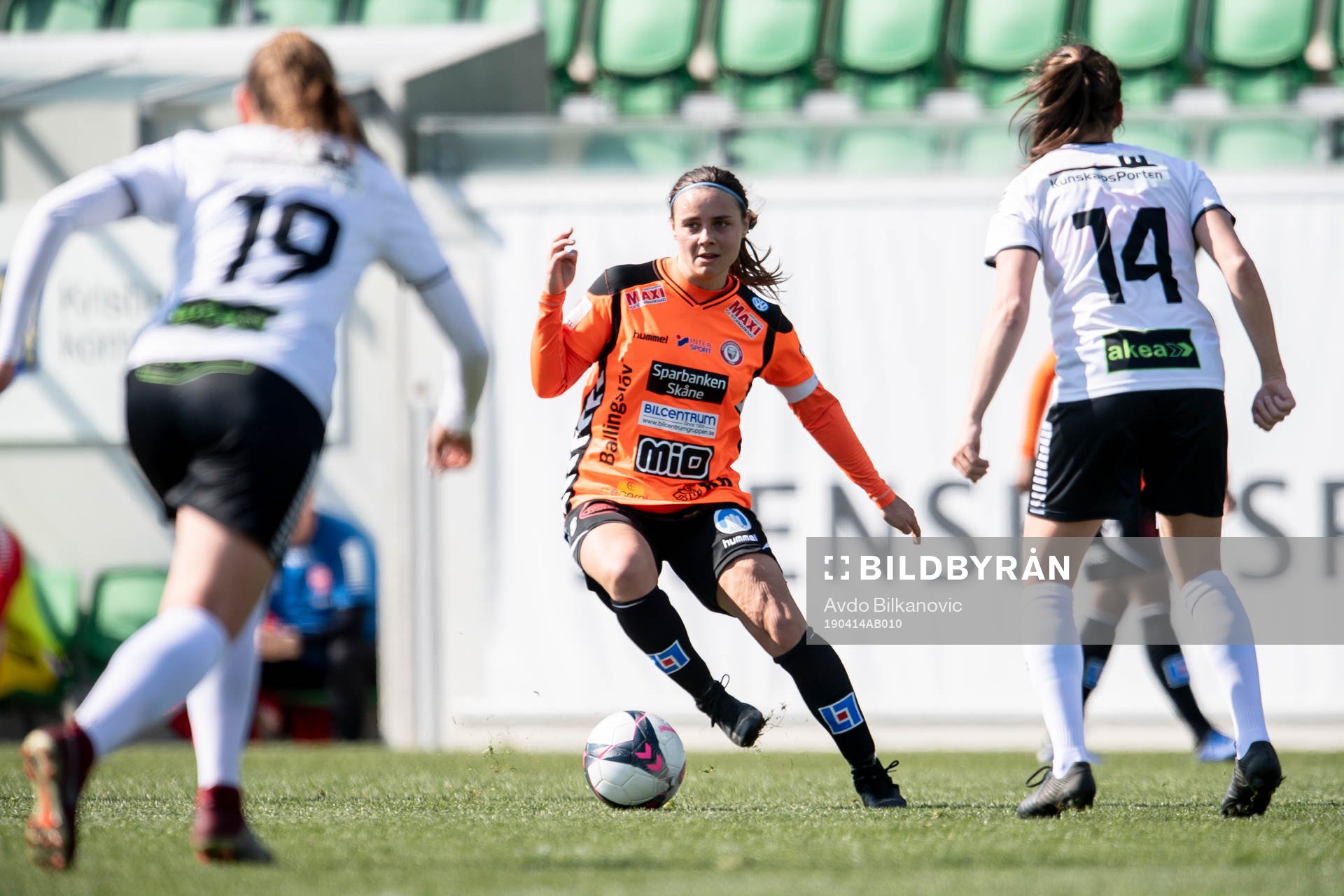 Kristianstads Alice Nilsson mellan Limhamn Bunkeflos