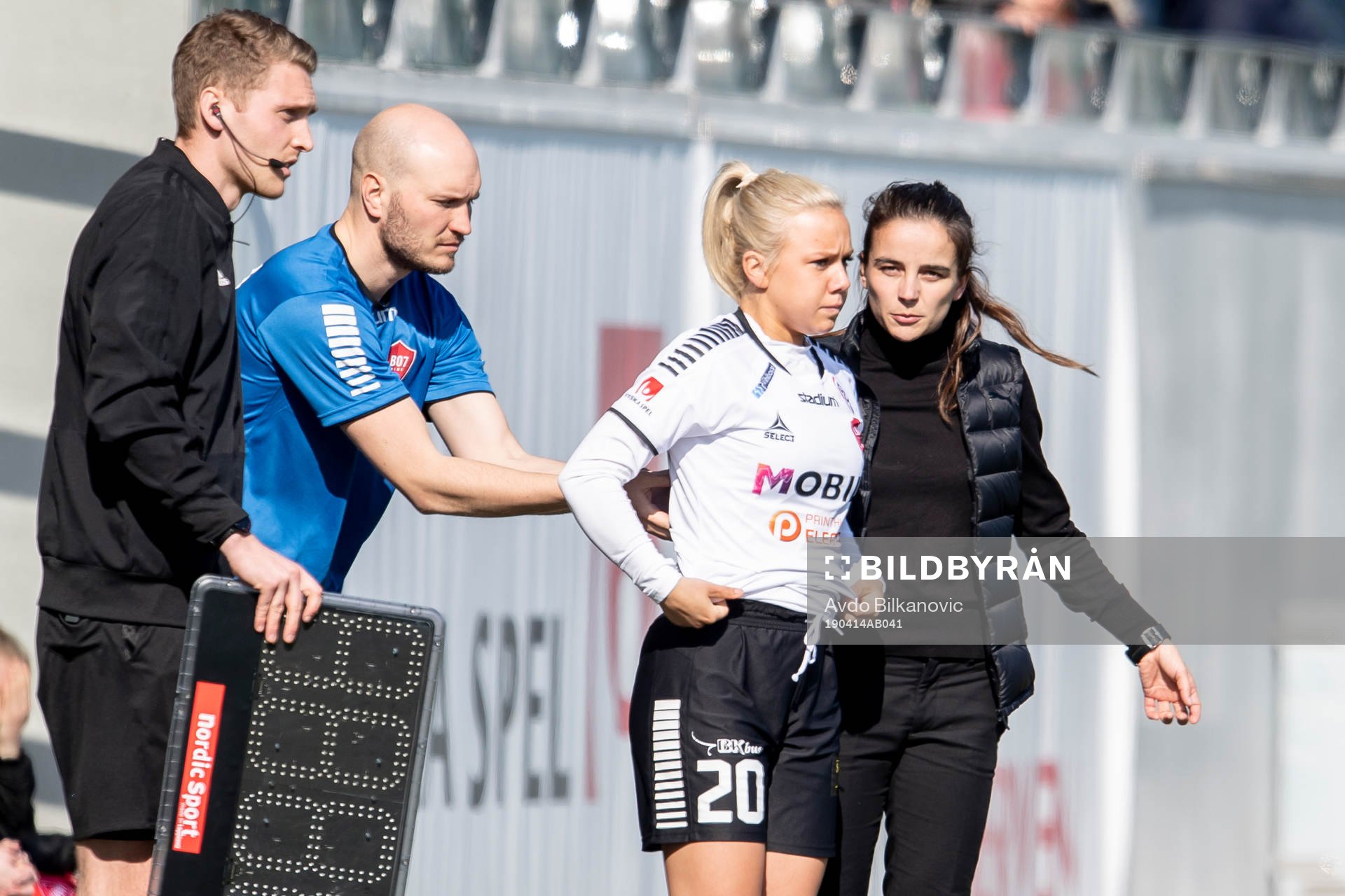 Limhamn Bunkeflos Jennie Egeriis gör sig redo för inhopp,