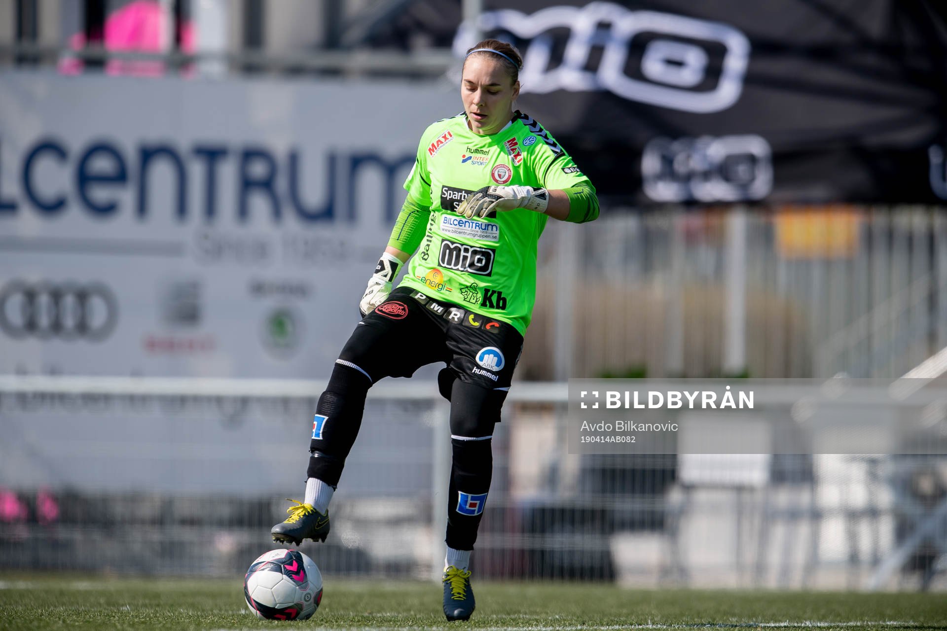 Kristianstads målvakt Brett Elisabeth Maron