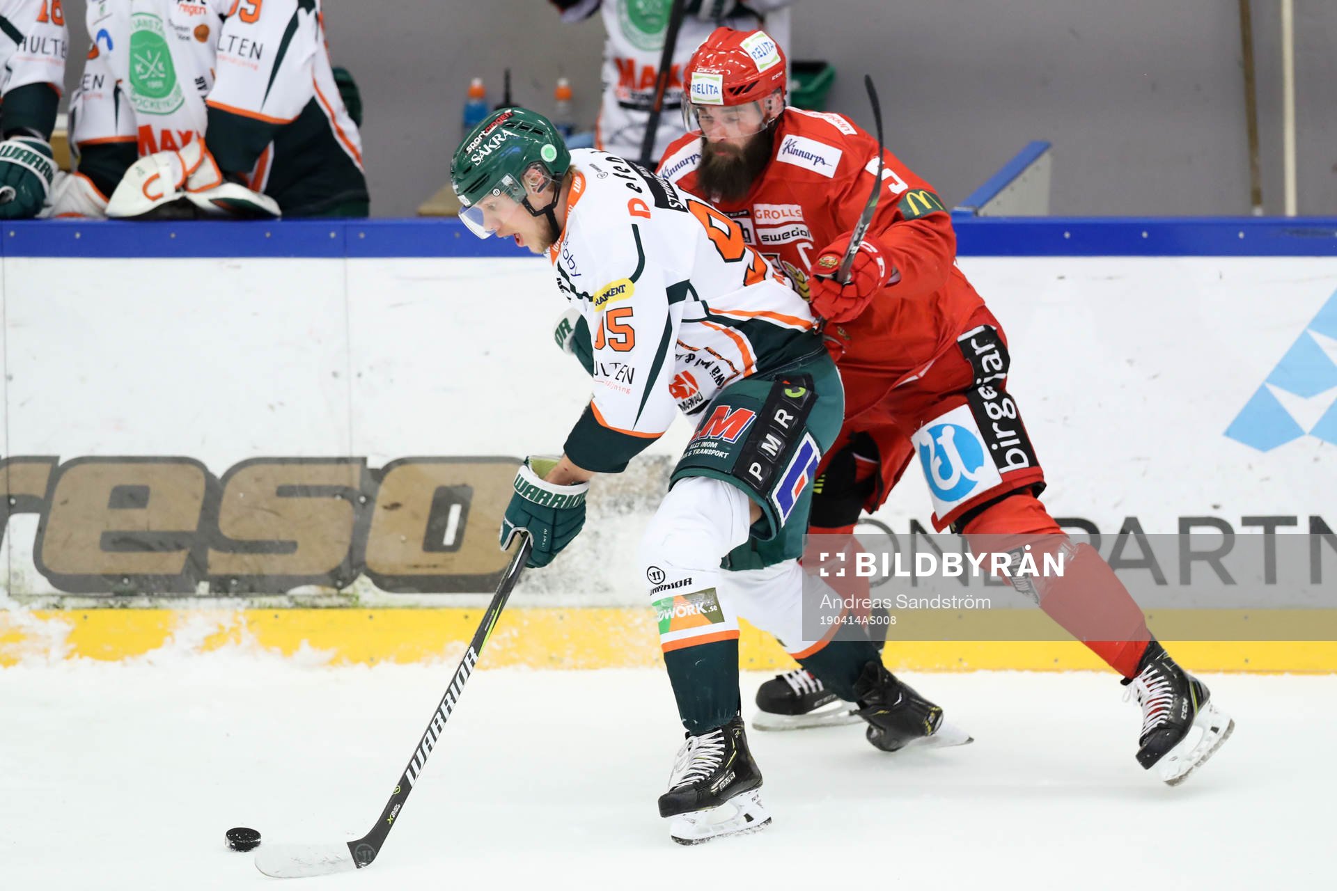 Kristianstads Mikael Johansson och Almtunas Per Svensson
