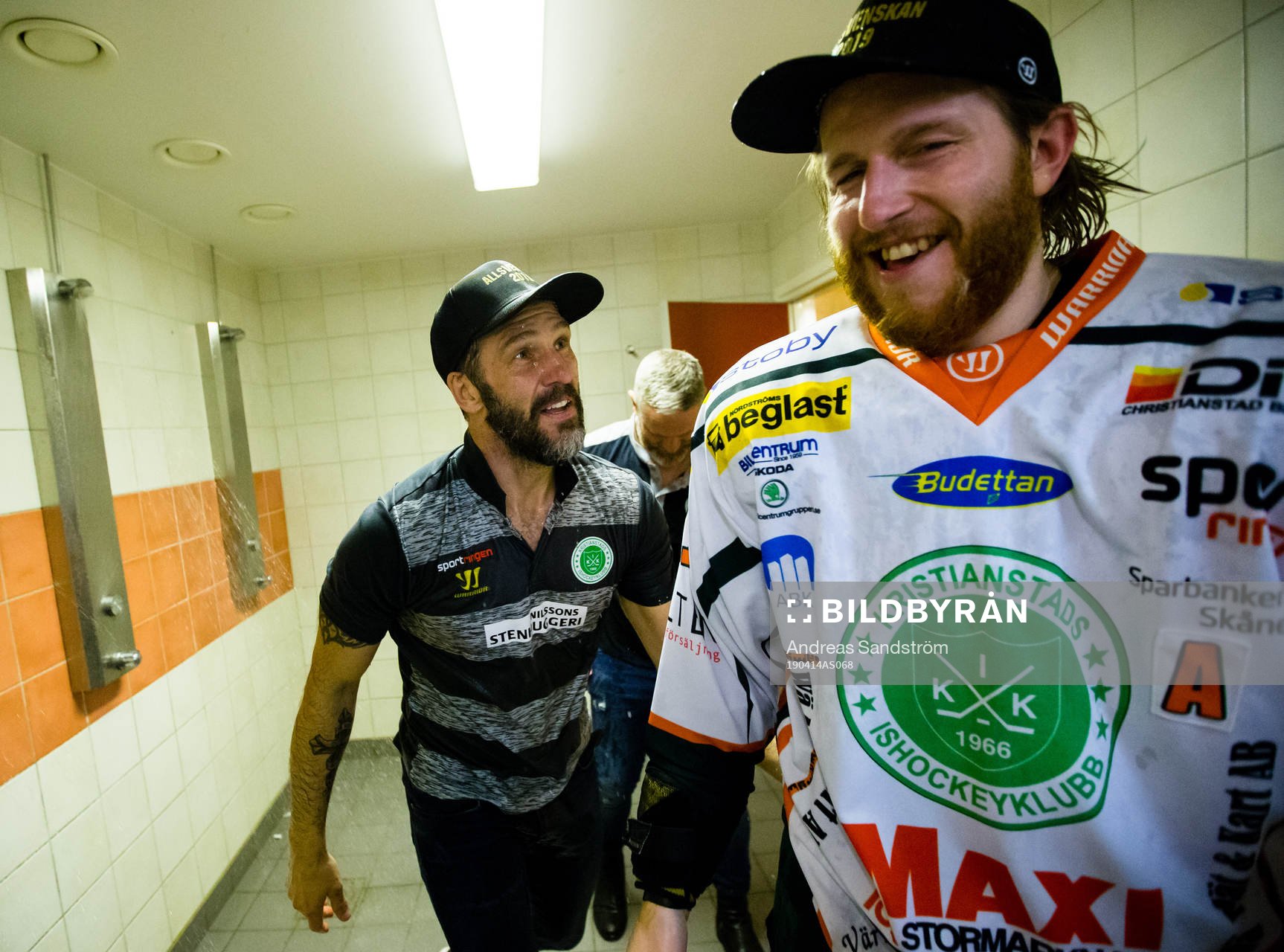 Kristianstads assisterande tränare Andreas Lilja och