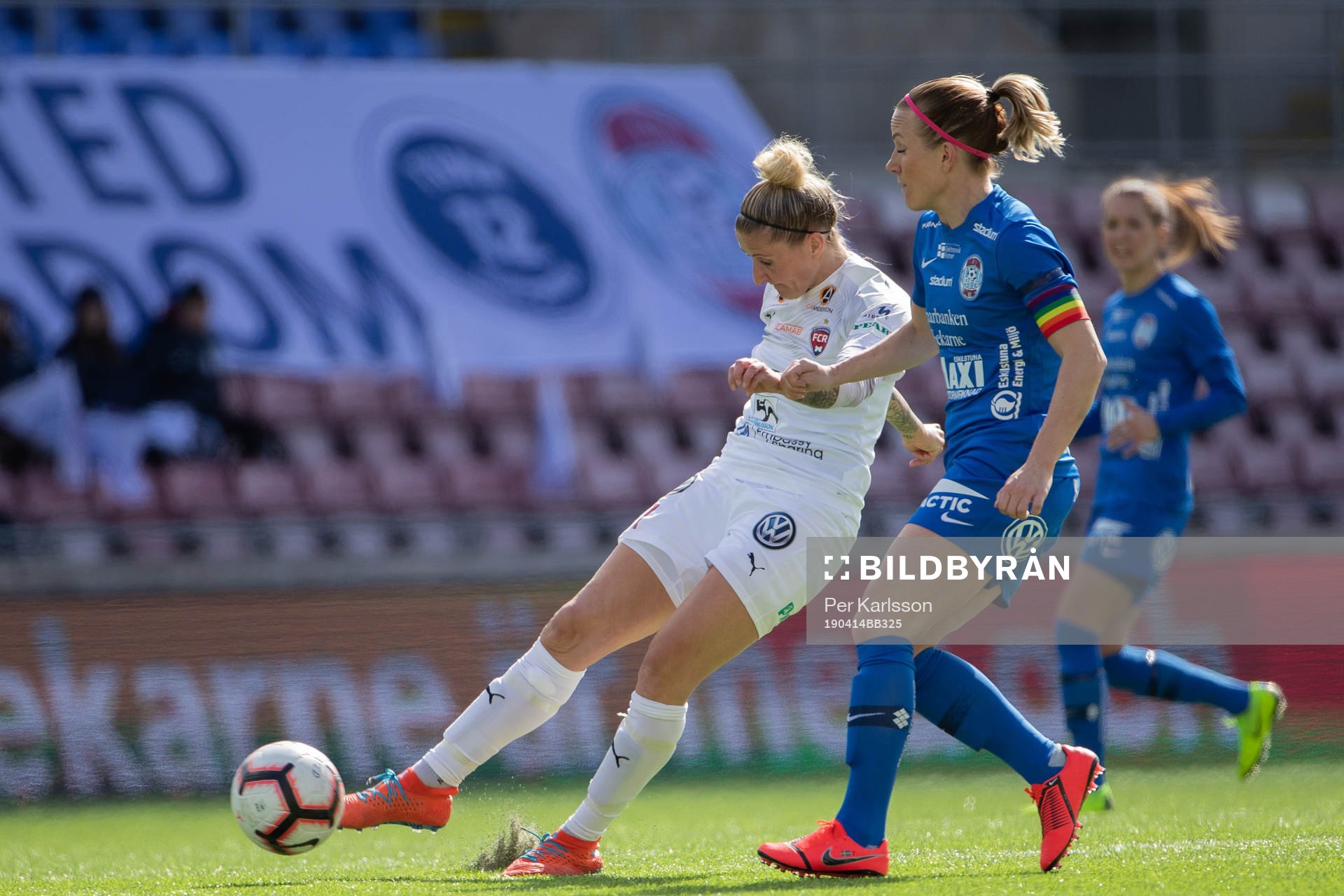 Rosengårds Anja Mittag och Eskilstunas Petra Johansson