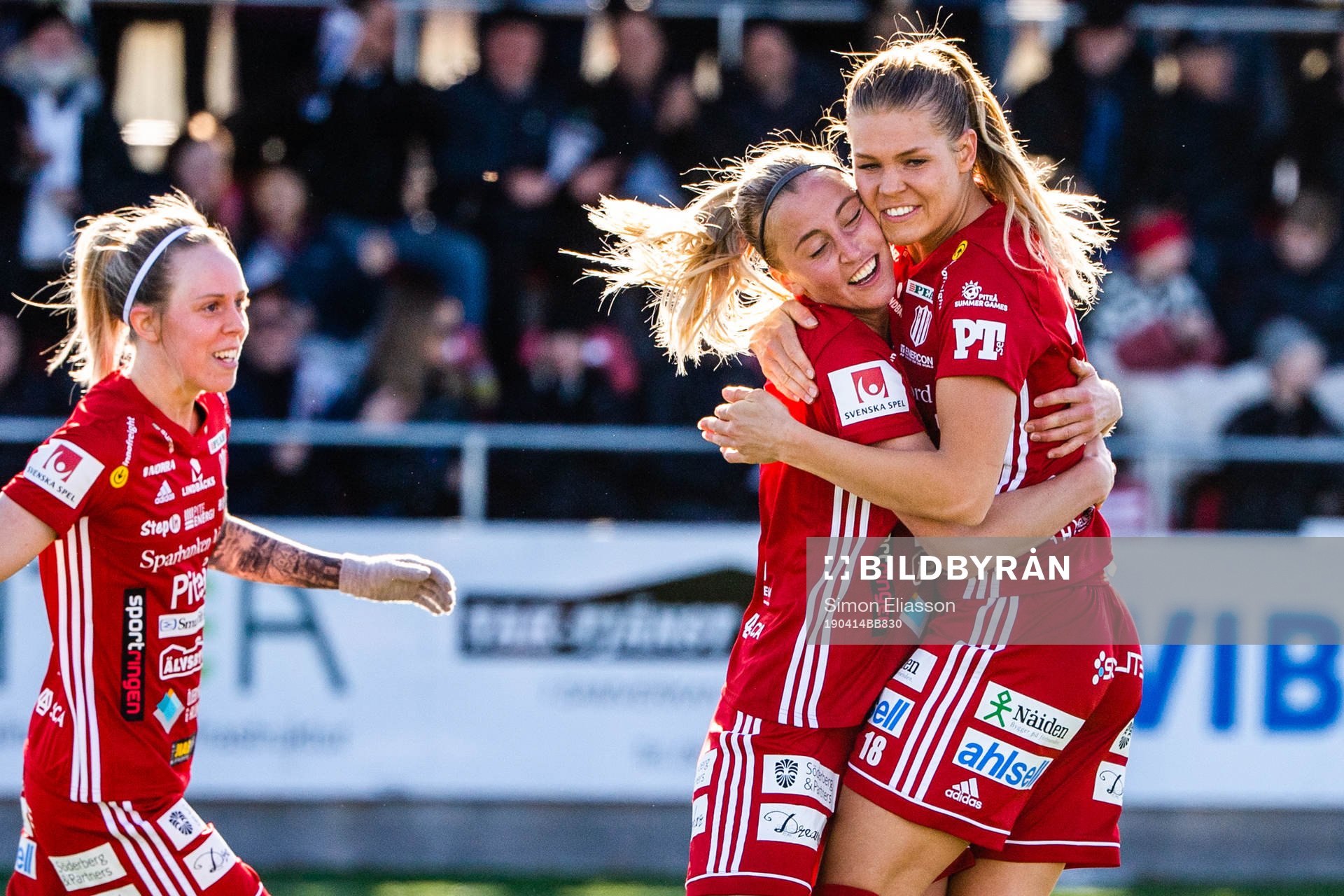 Piteås Cecilia Edlund, Julia Karlenäs och Nina Jakobsson