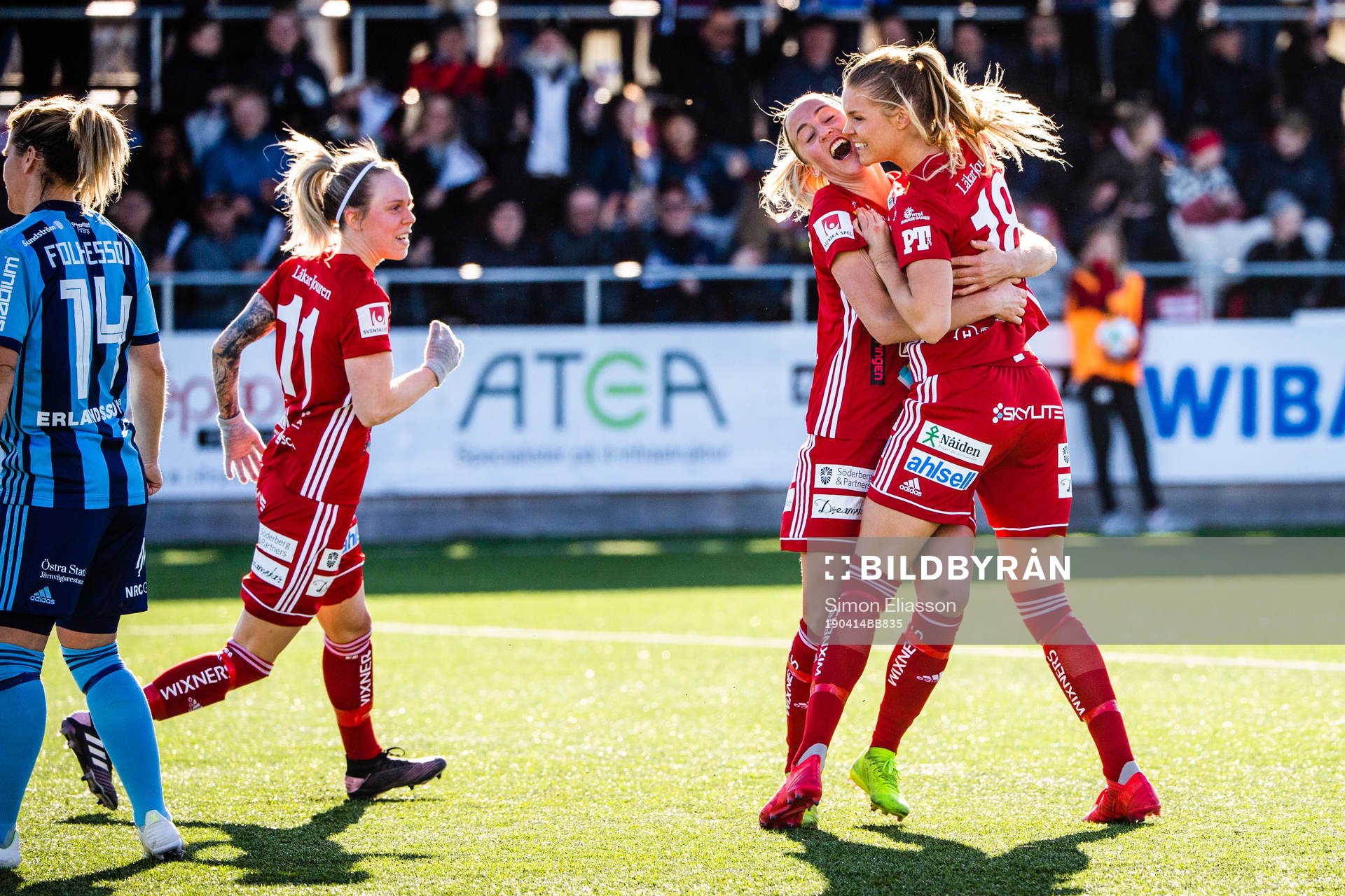 Piteås Cecilia Edlund, Julia Karlenäs och Nina Jakobsson