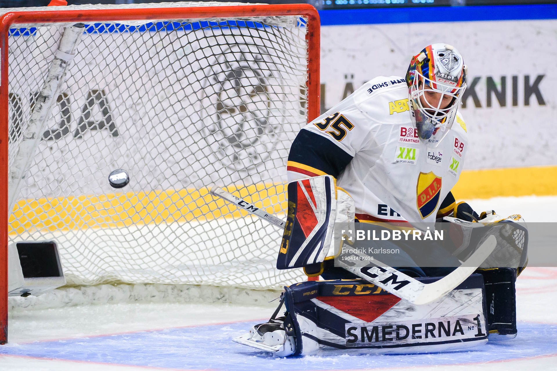 Djurgårdens målvakt Robin Jensen