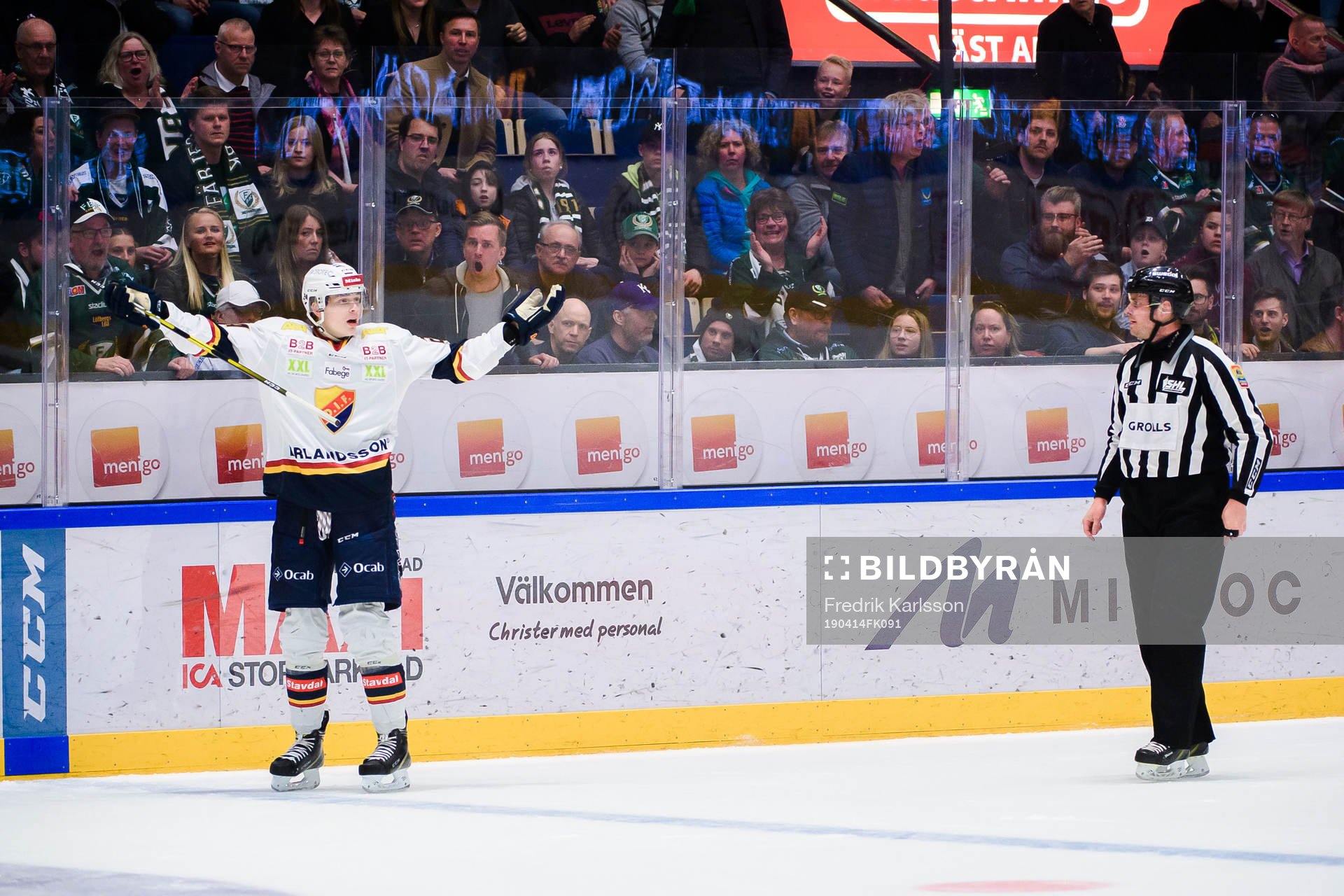 Djurgårdens Erik Walli-Walterholm reagerar på domslut