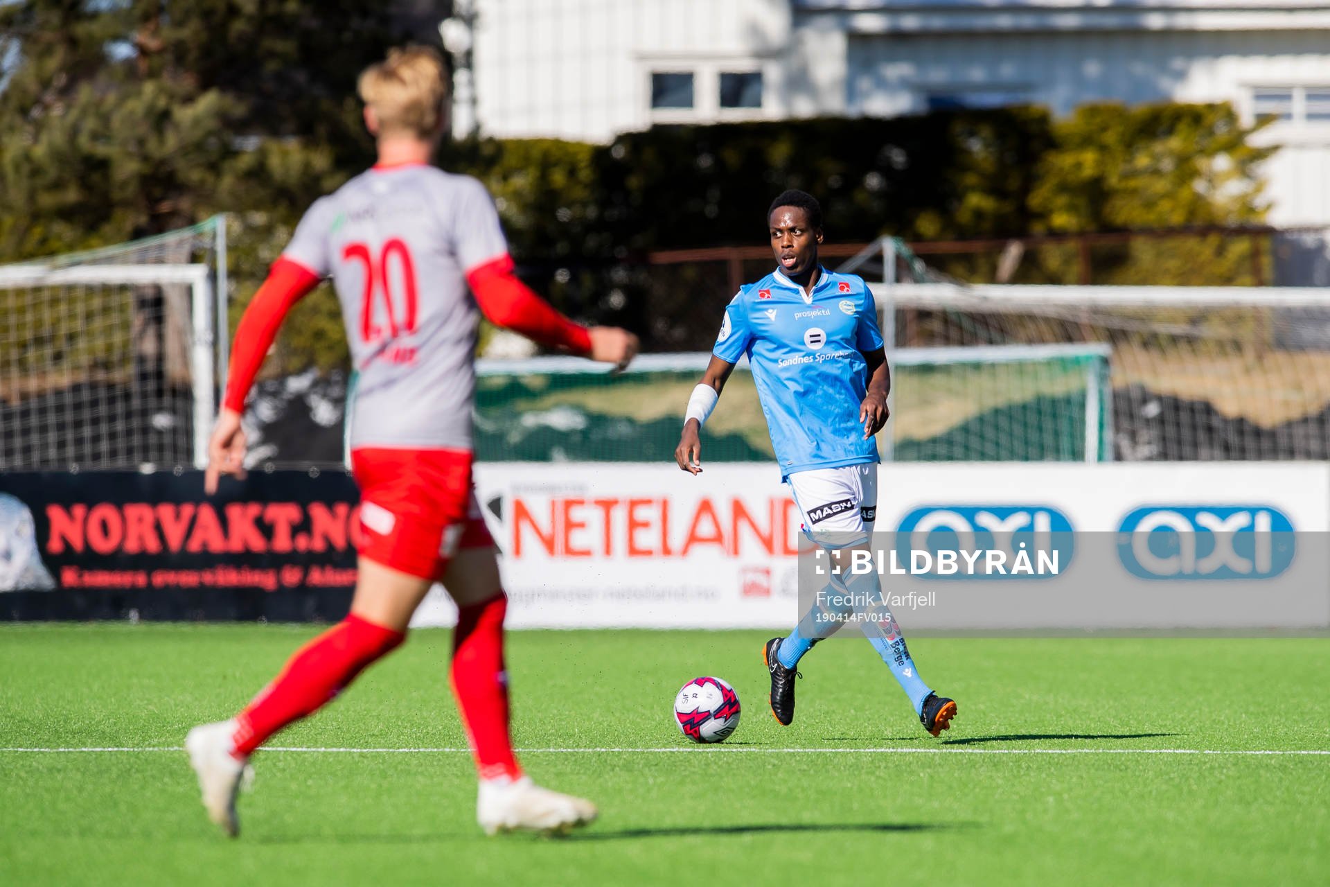 Akinsola Akinyemi of Sandnes Ulf