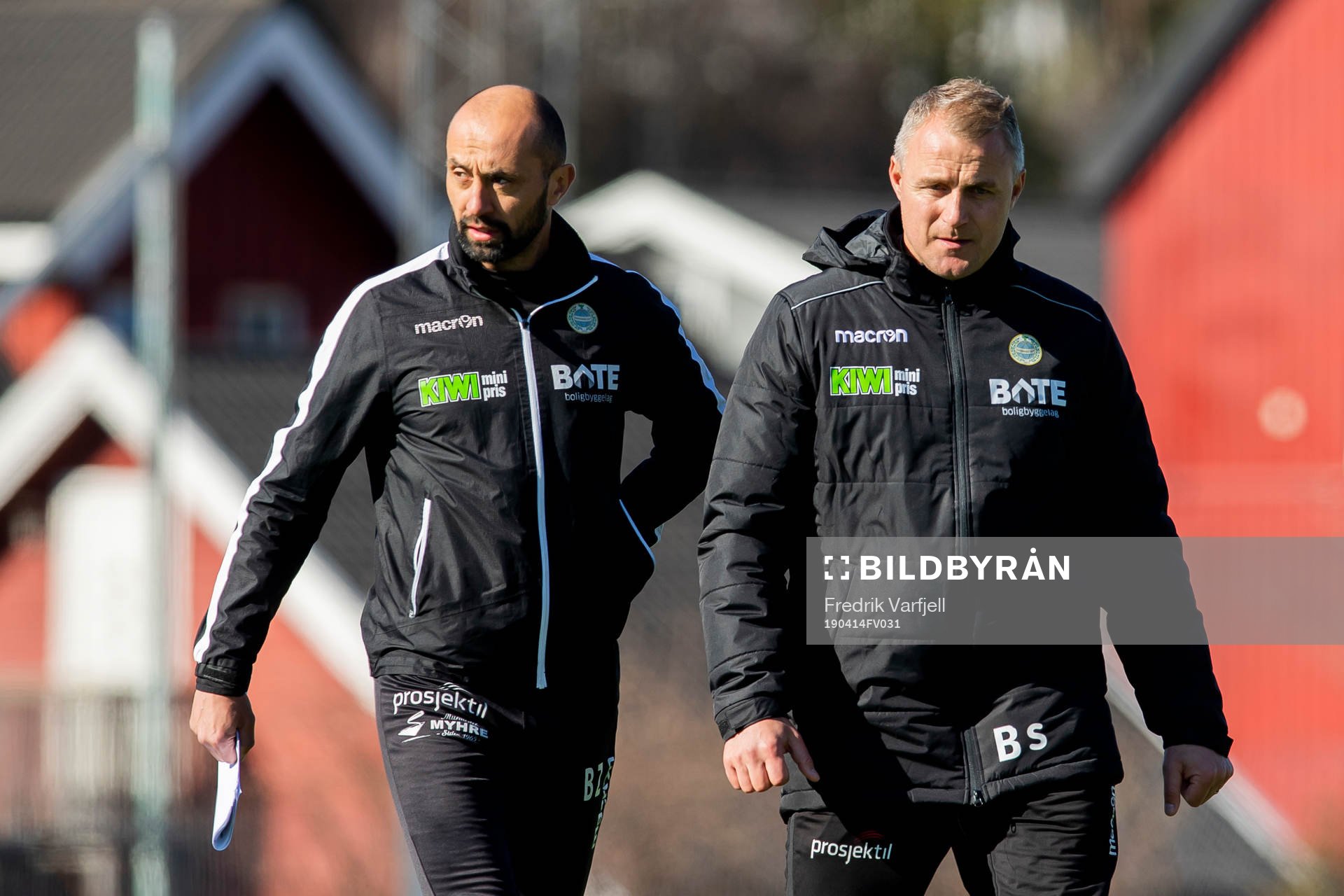 Bojan Zajic, assistant coach of Sandnes Ulf, and Bengt
