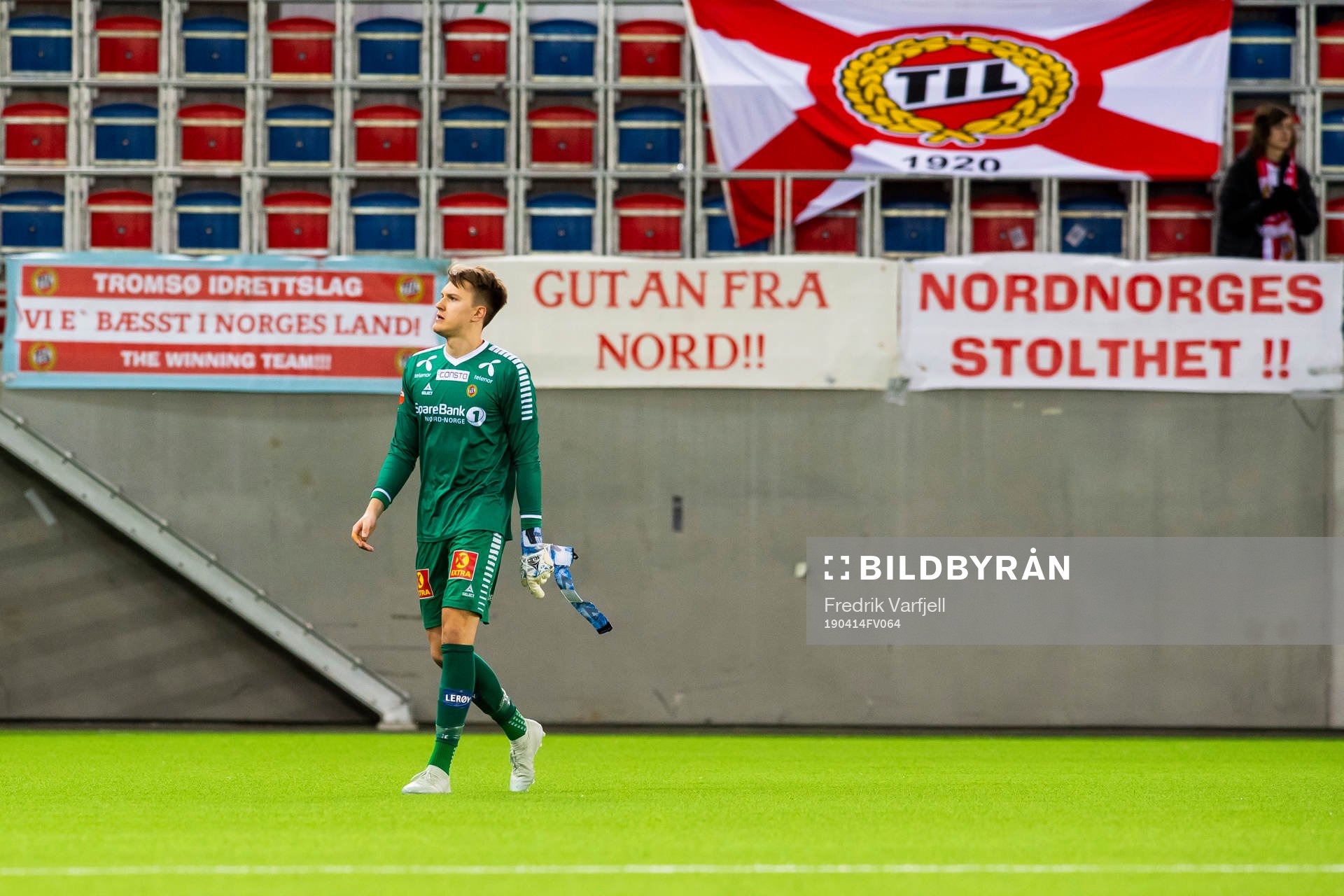Goalkeeper Jakob Karlstrøm of Tromsø looks dejected