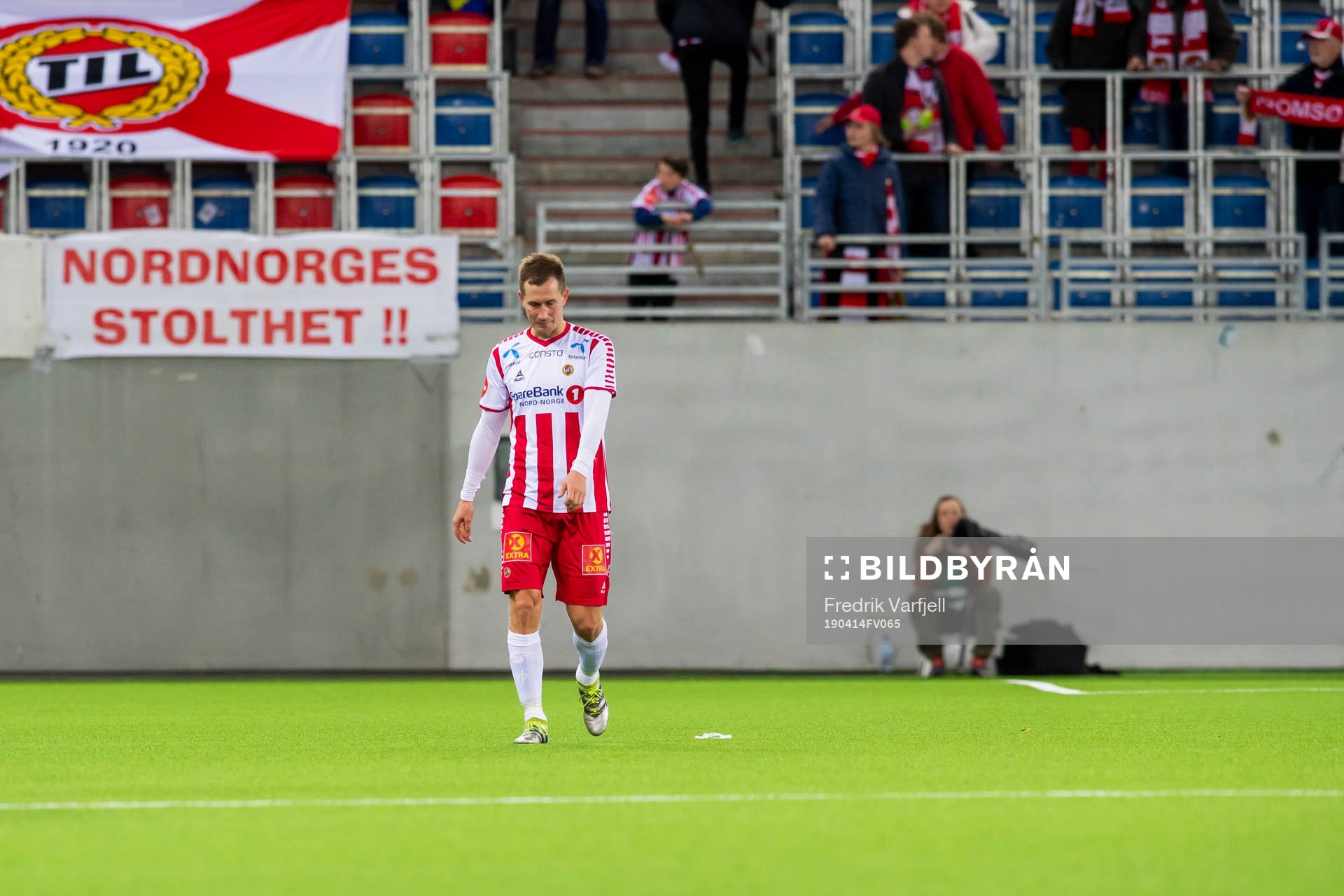 Morten Gamst Pedersen of Tromsø looks dejected