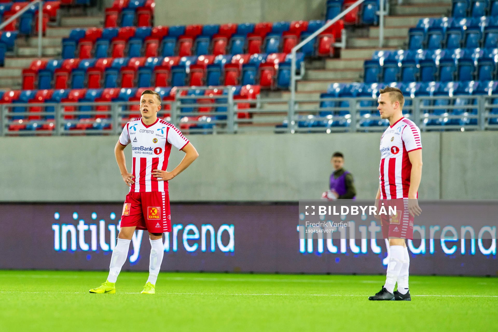 Marcus Holmgren Pedersen of Tromsø looks dejected