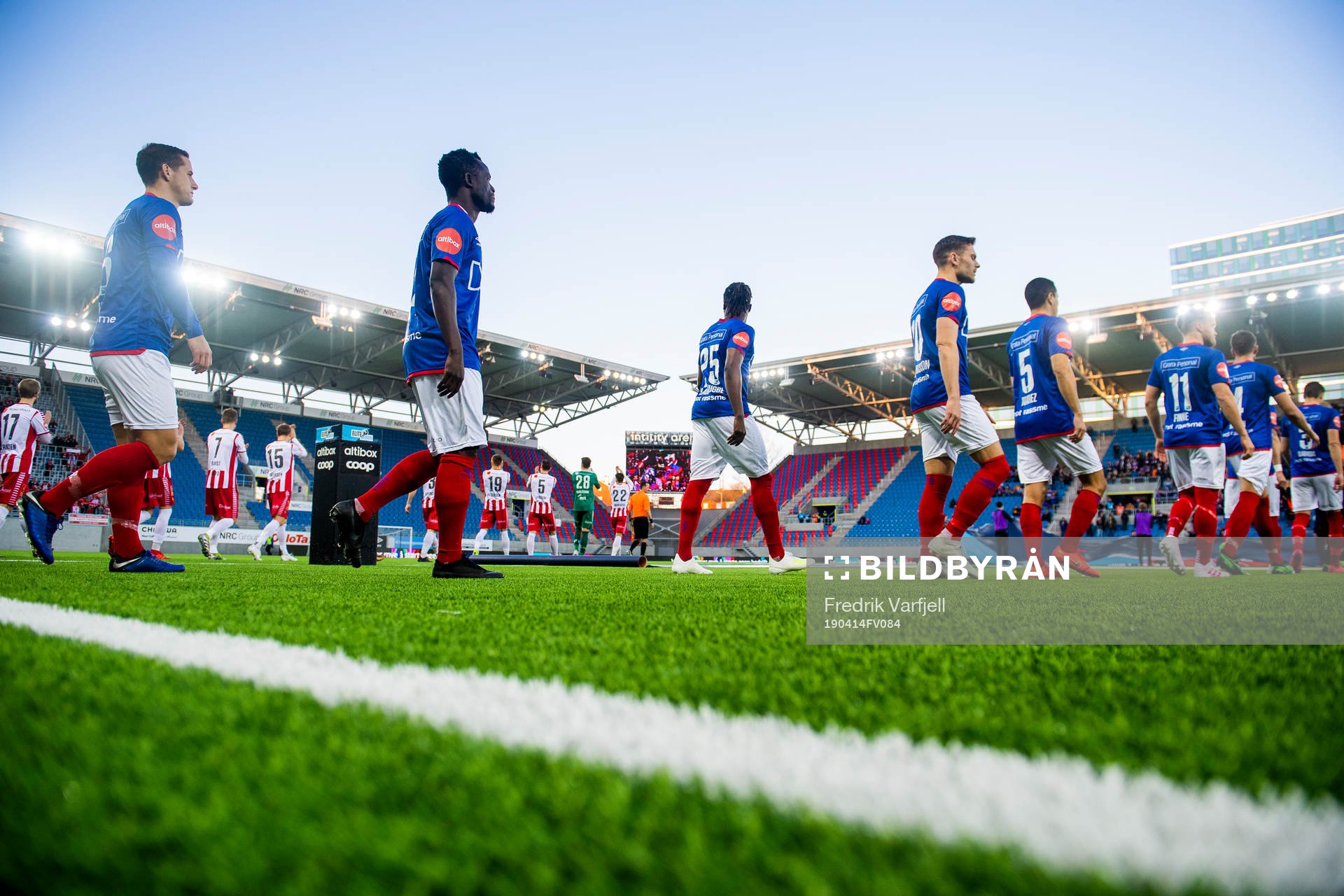 The players of Vålerenga