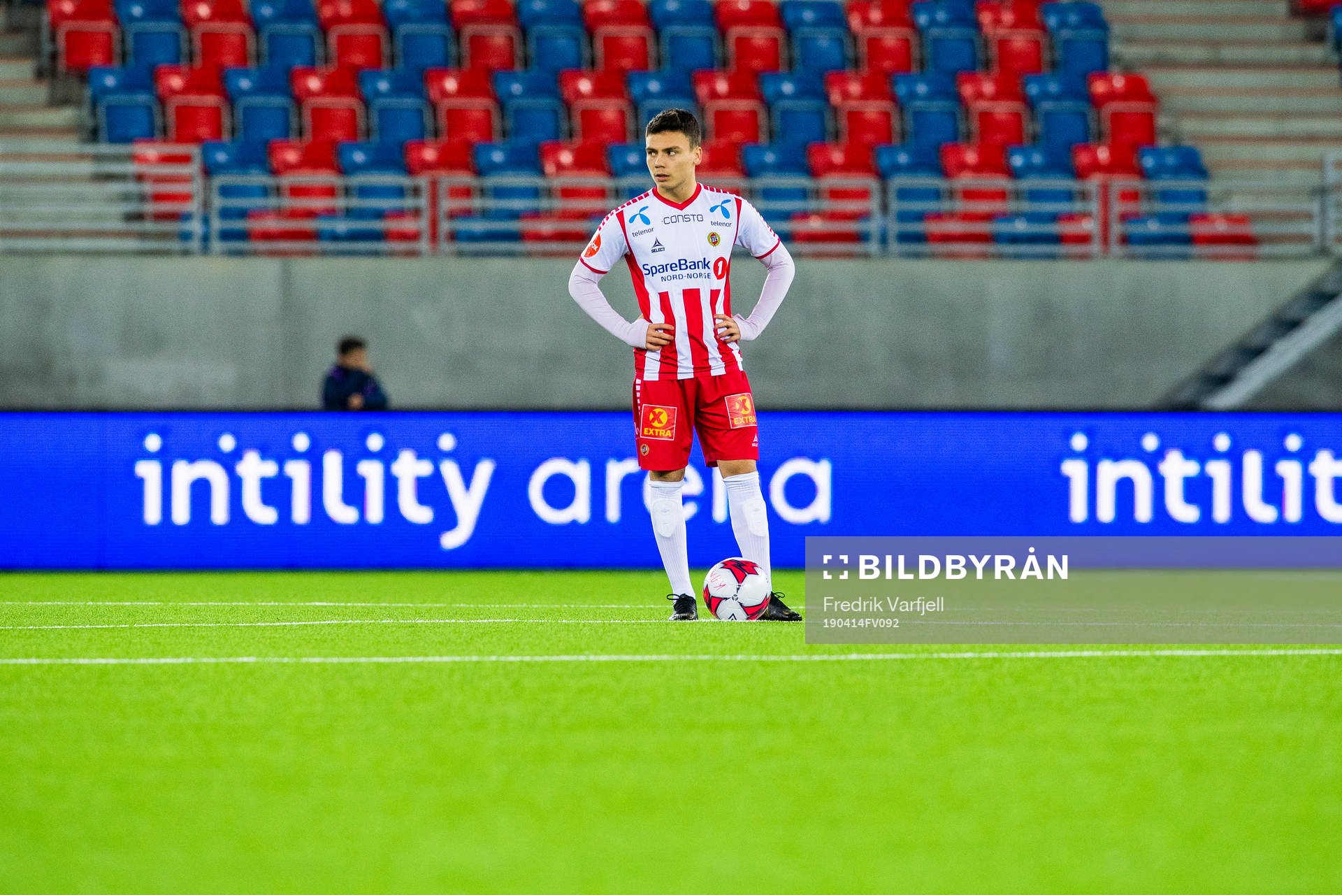 Sigurd Grønli of Tromsø looks dejected